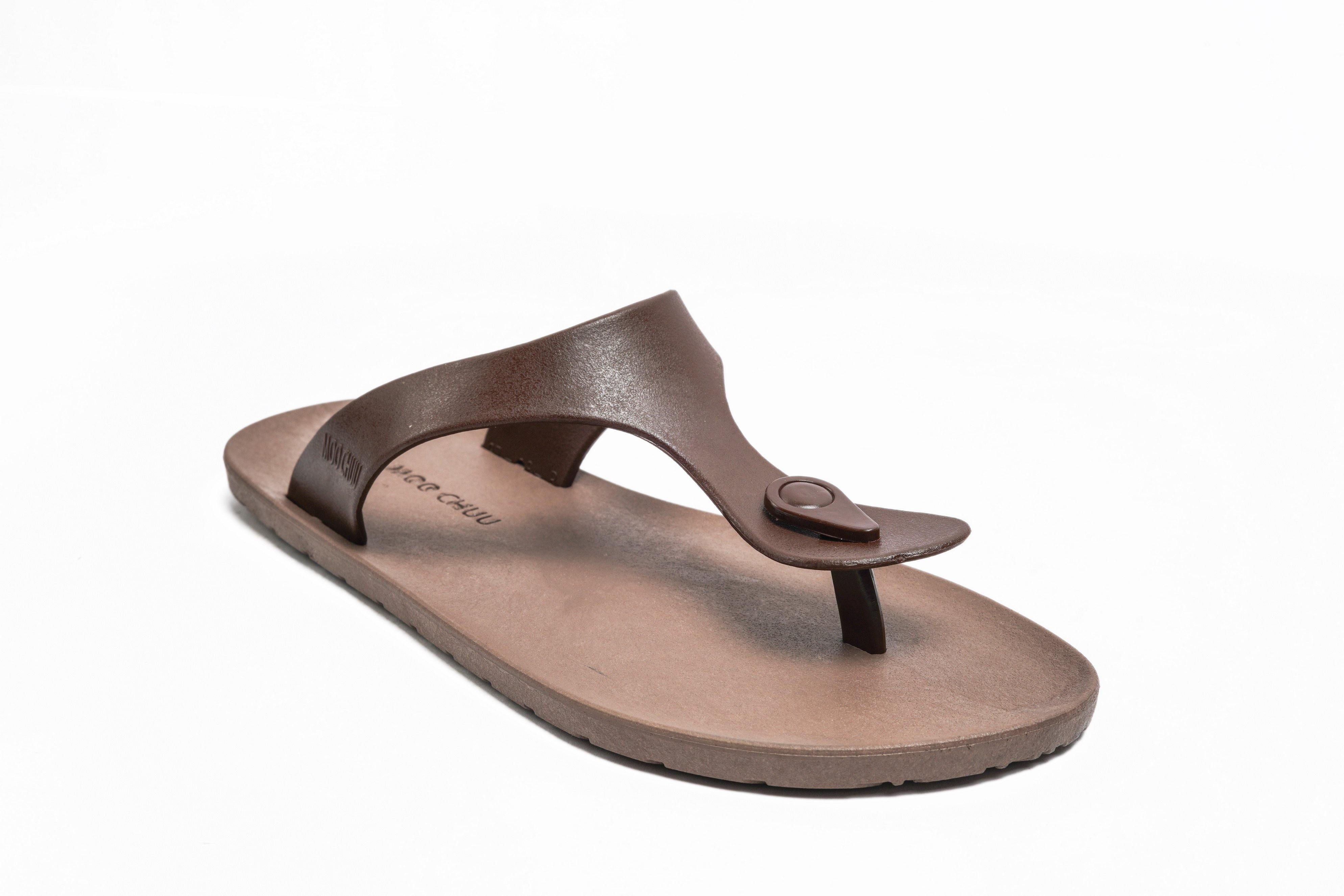 Candy Brown Sole Brown Strap - Moo Chuu India