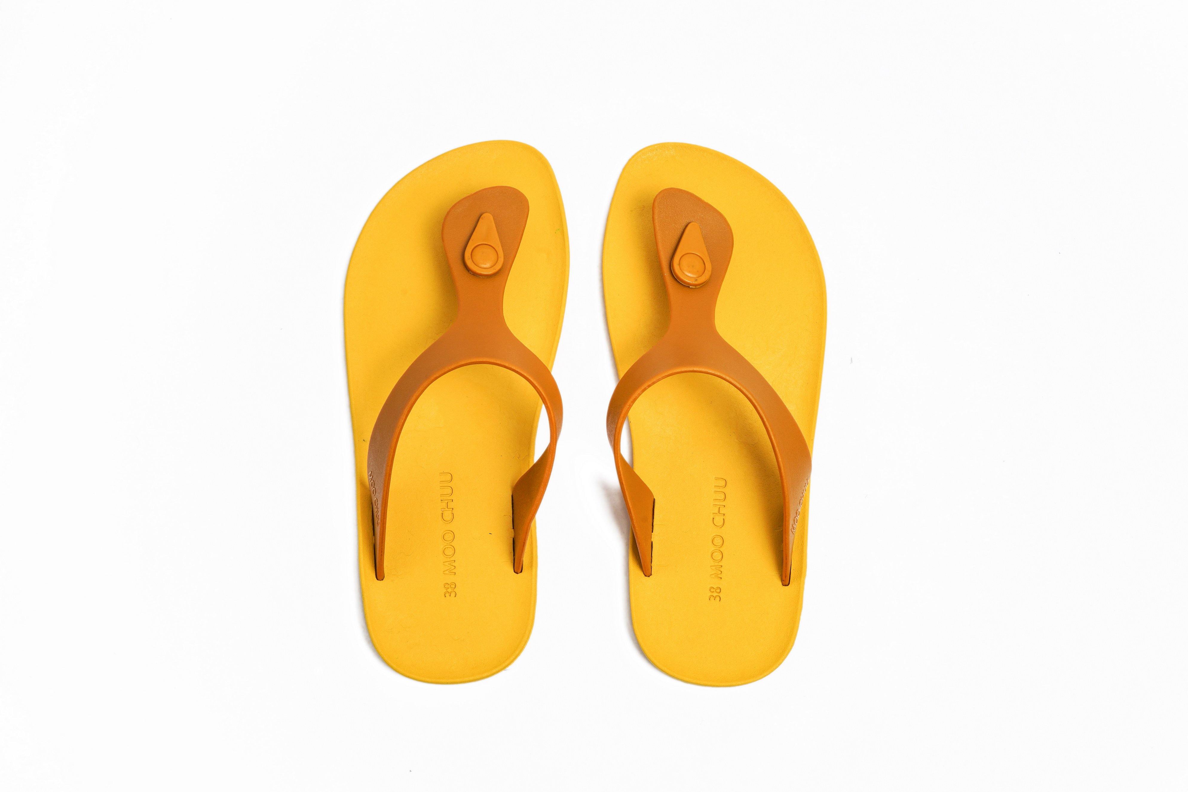 Candy Yellow Sole Caramel Strap - Moo Chuu India