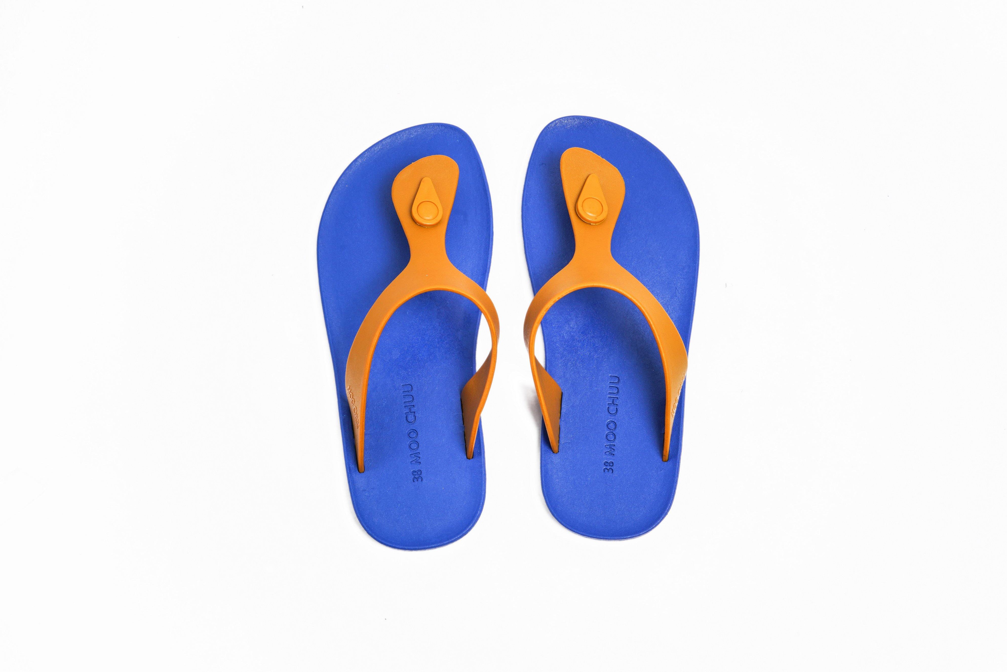 Candy Blue Sole Caramel Strap - Moo Chuu India