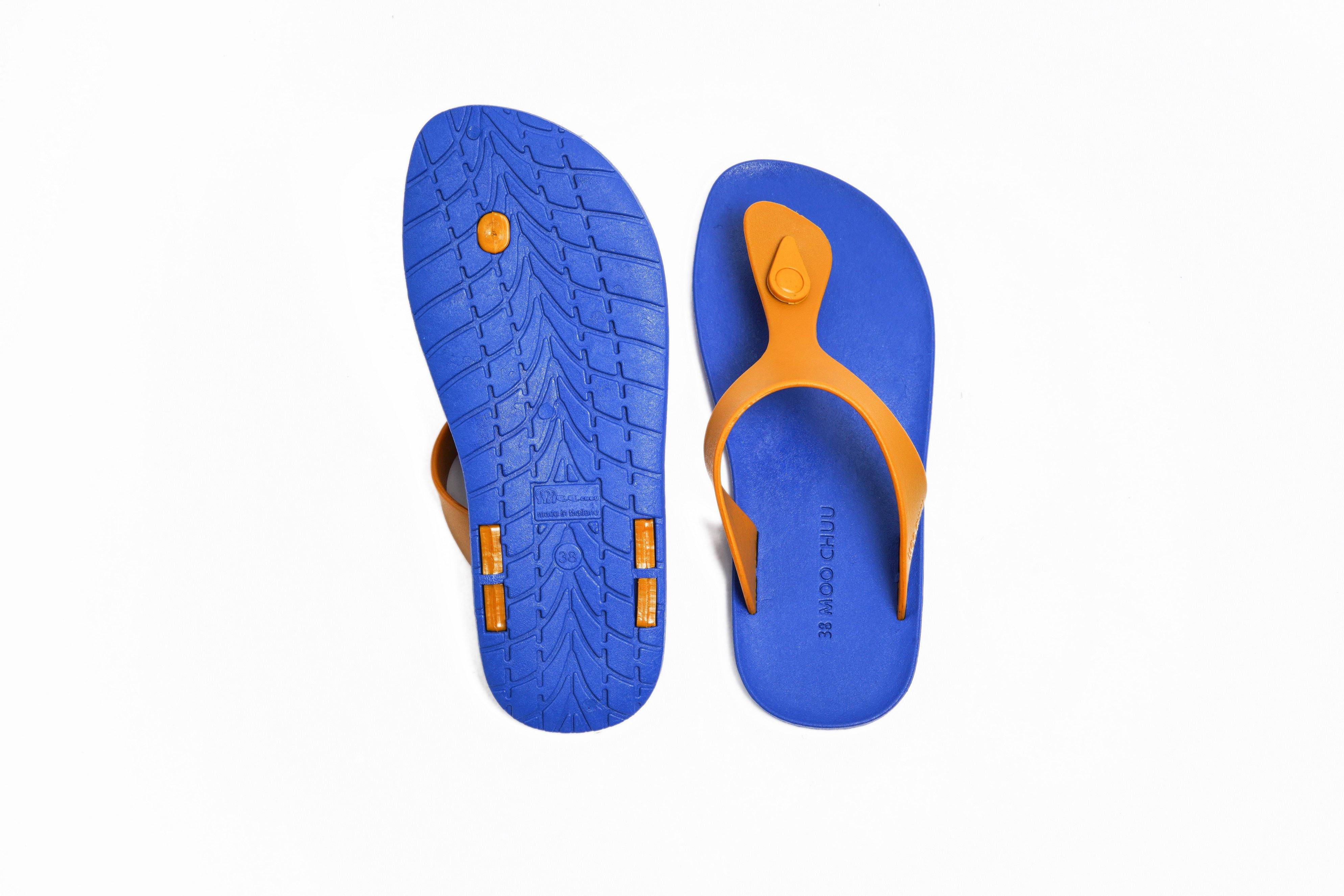 Candy Blue Sole Caramel Strap - Moo Chuu India