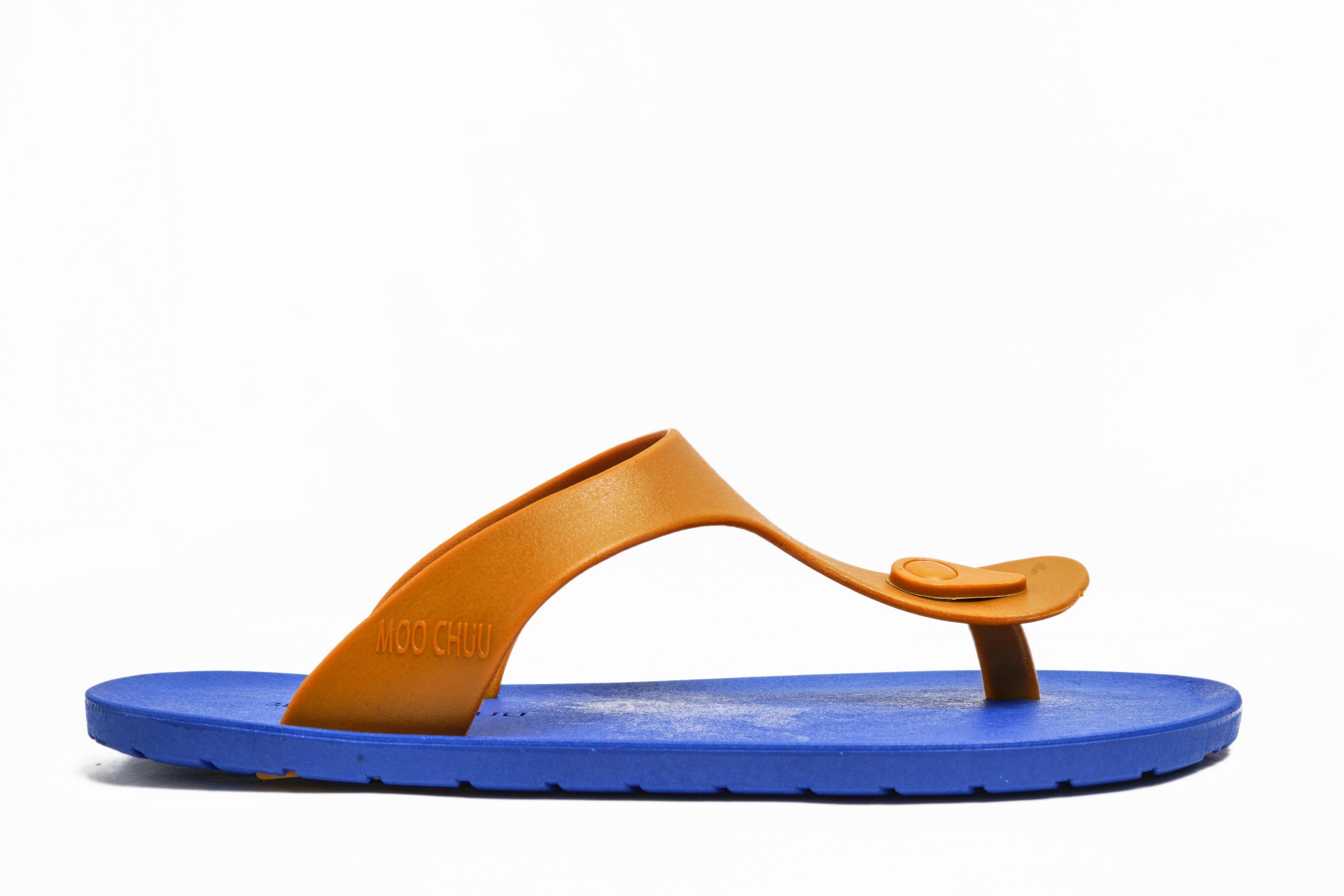 Candy Blue Sole Caramel Strap - Moo Chuu India