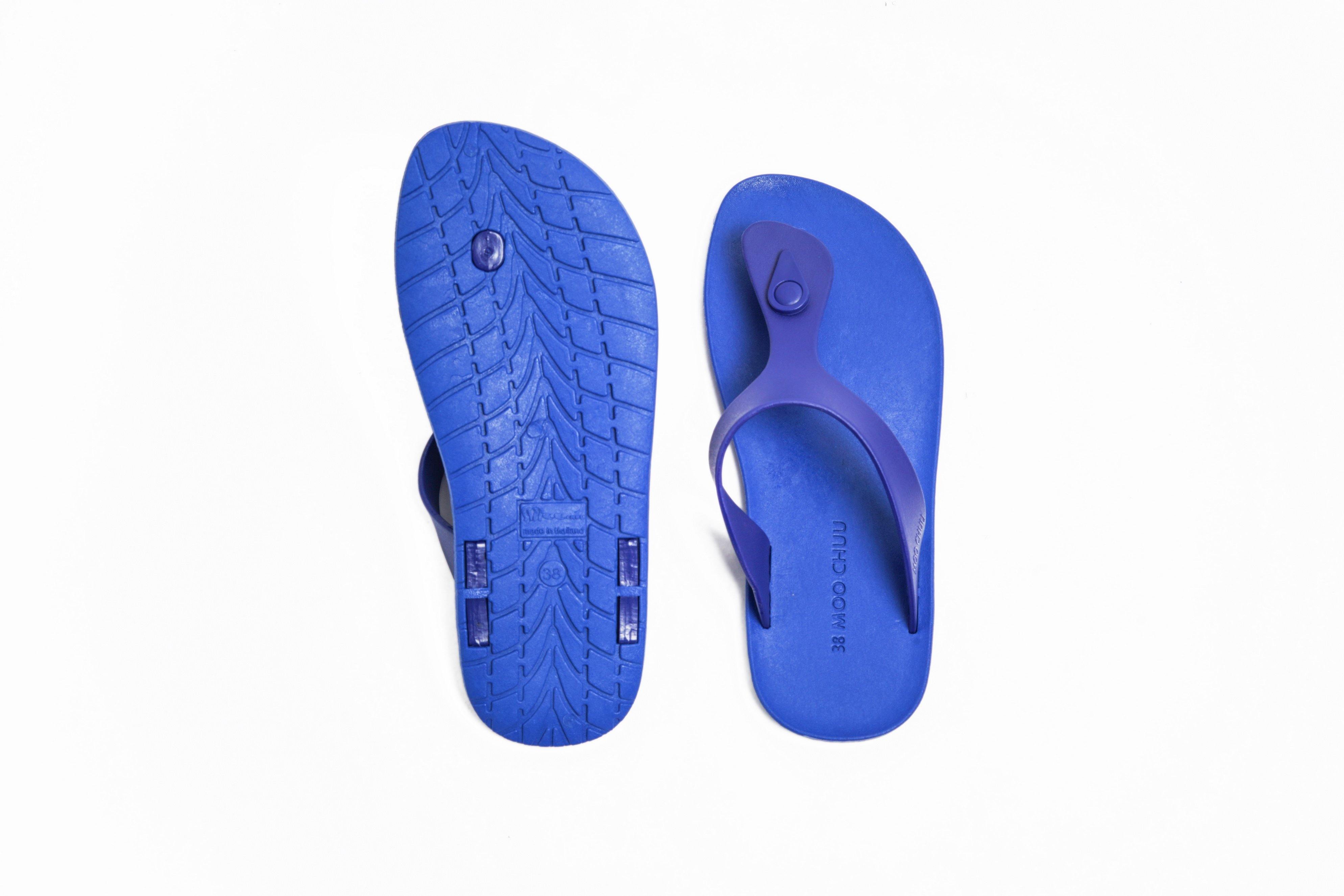 Candy Blue Sole Blue Strap - Moo Chuu India