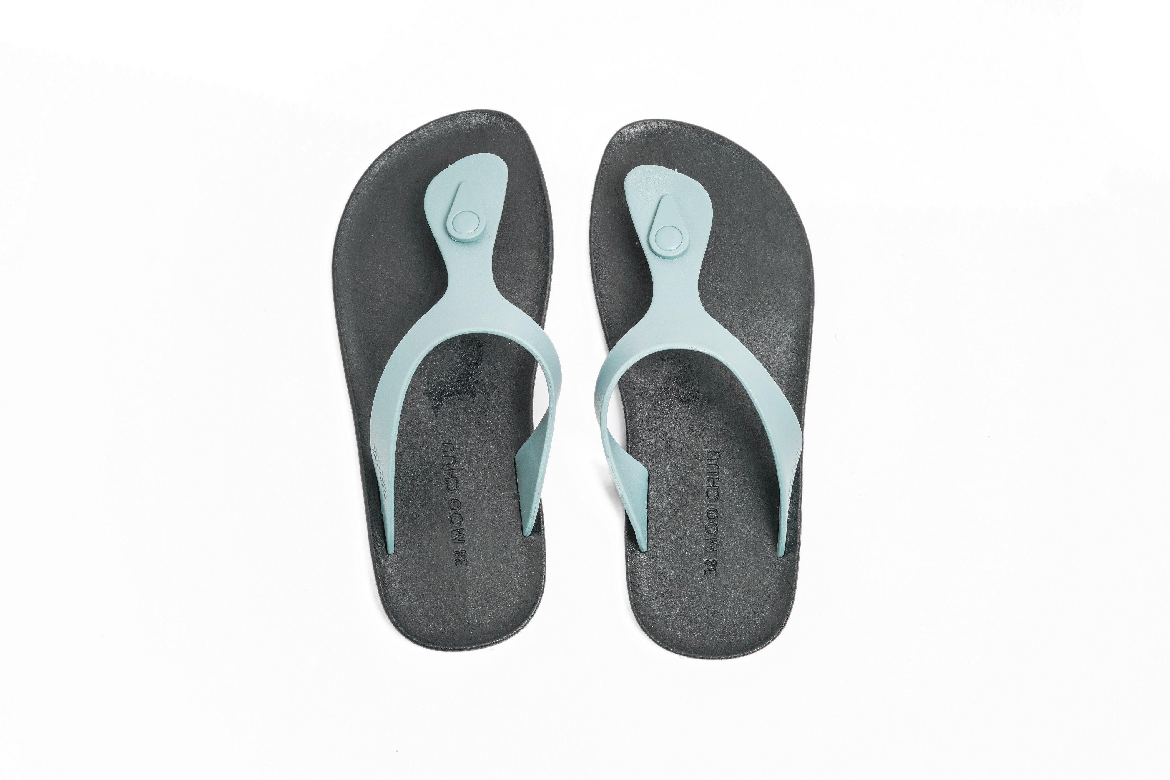 Candy Black Sole Grey Strap - Moo Chuu India