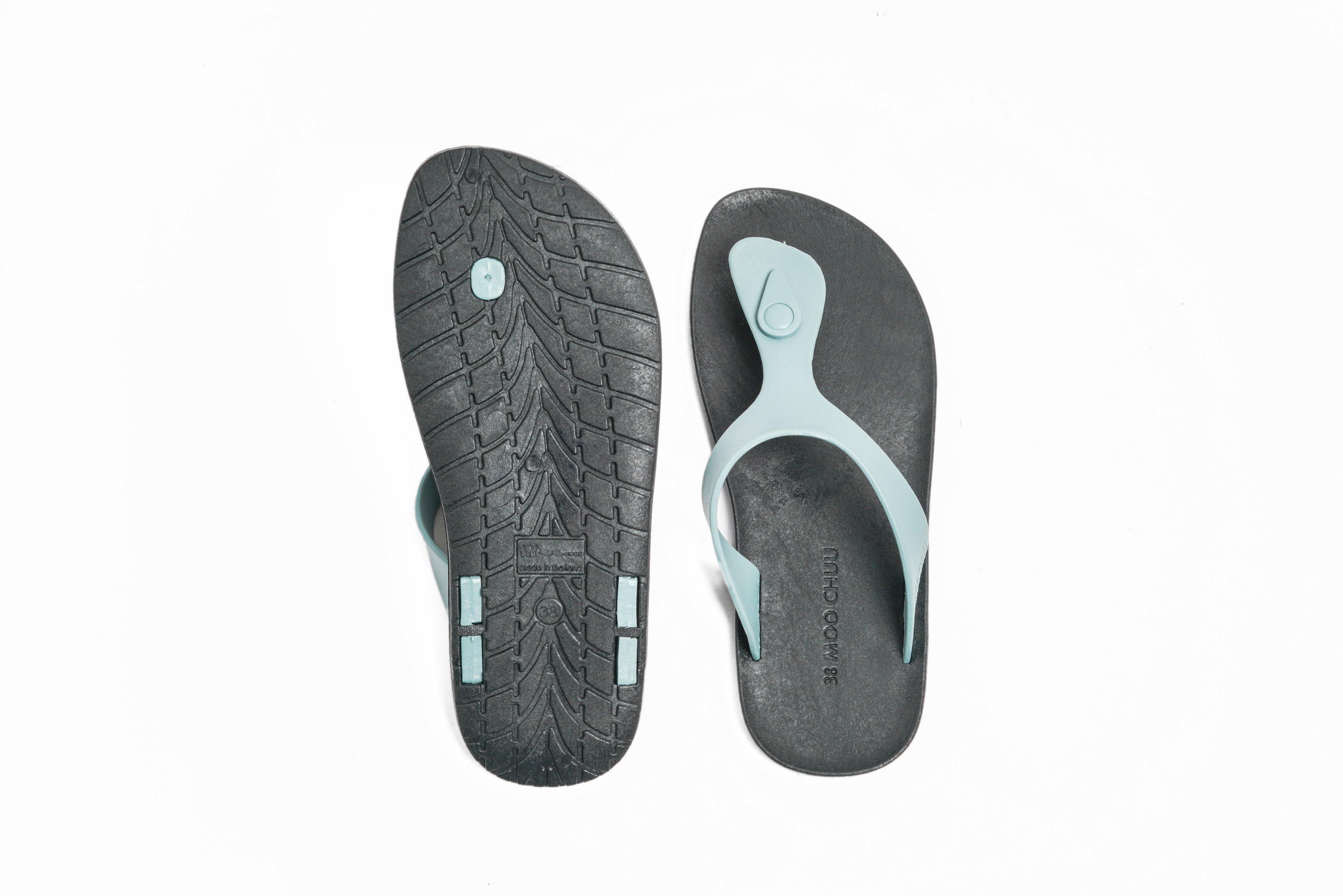 Candy Black Sole Grey Strap - Moo Chuu India