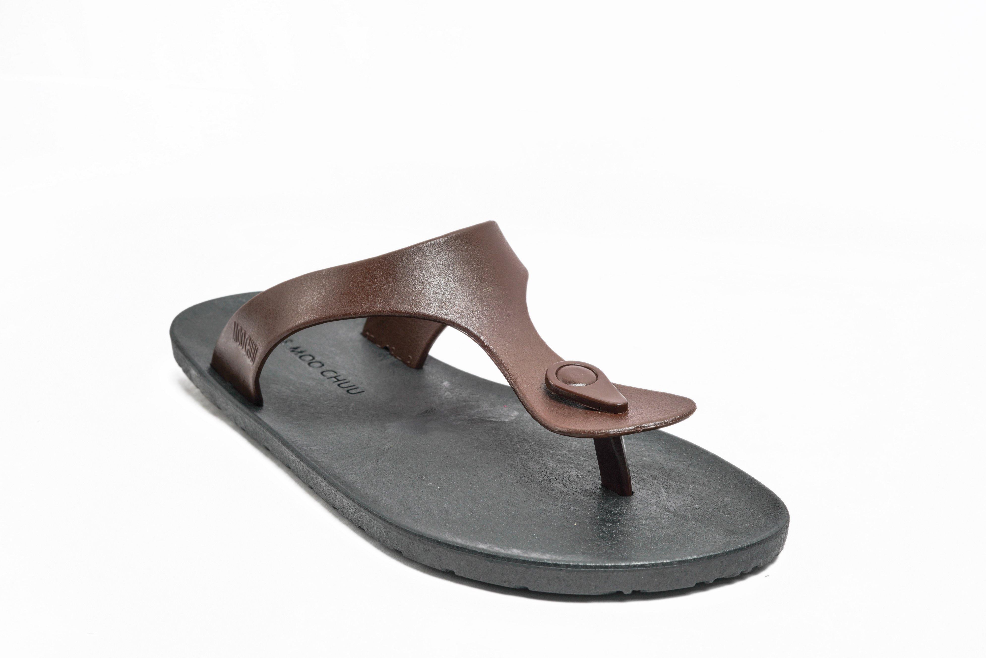 Candy Black Sole Brown Strap - Moo Chuu India