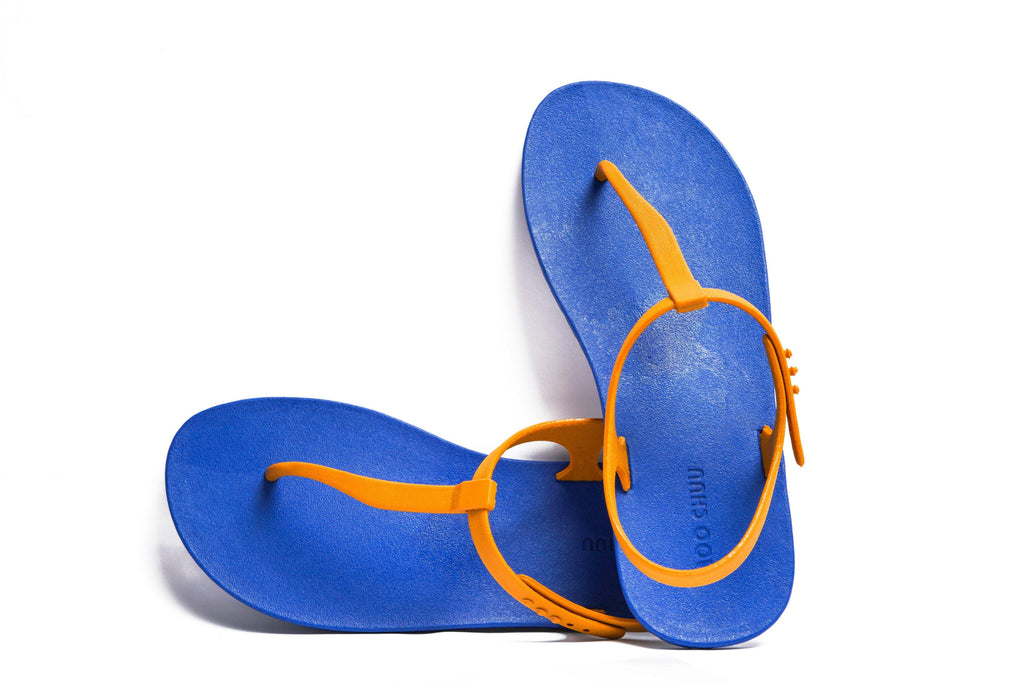 Saily Blue Sole Caramel Strap - Moo Chuu India