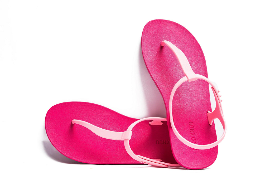 Saily Pink Sole Light Pink Strap - Moo Chuu India
