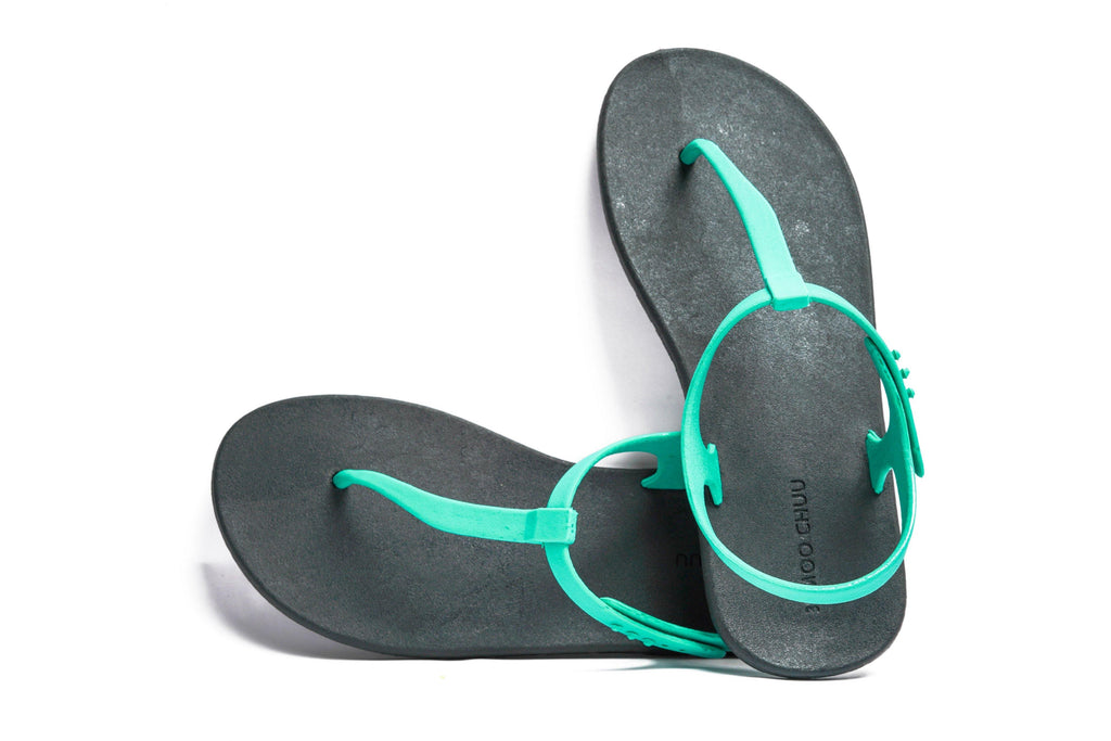 Saily Black Sole Green Strap - Moo Chuu India