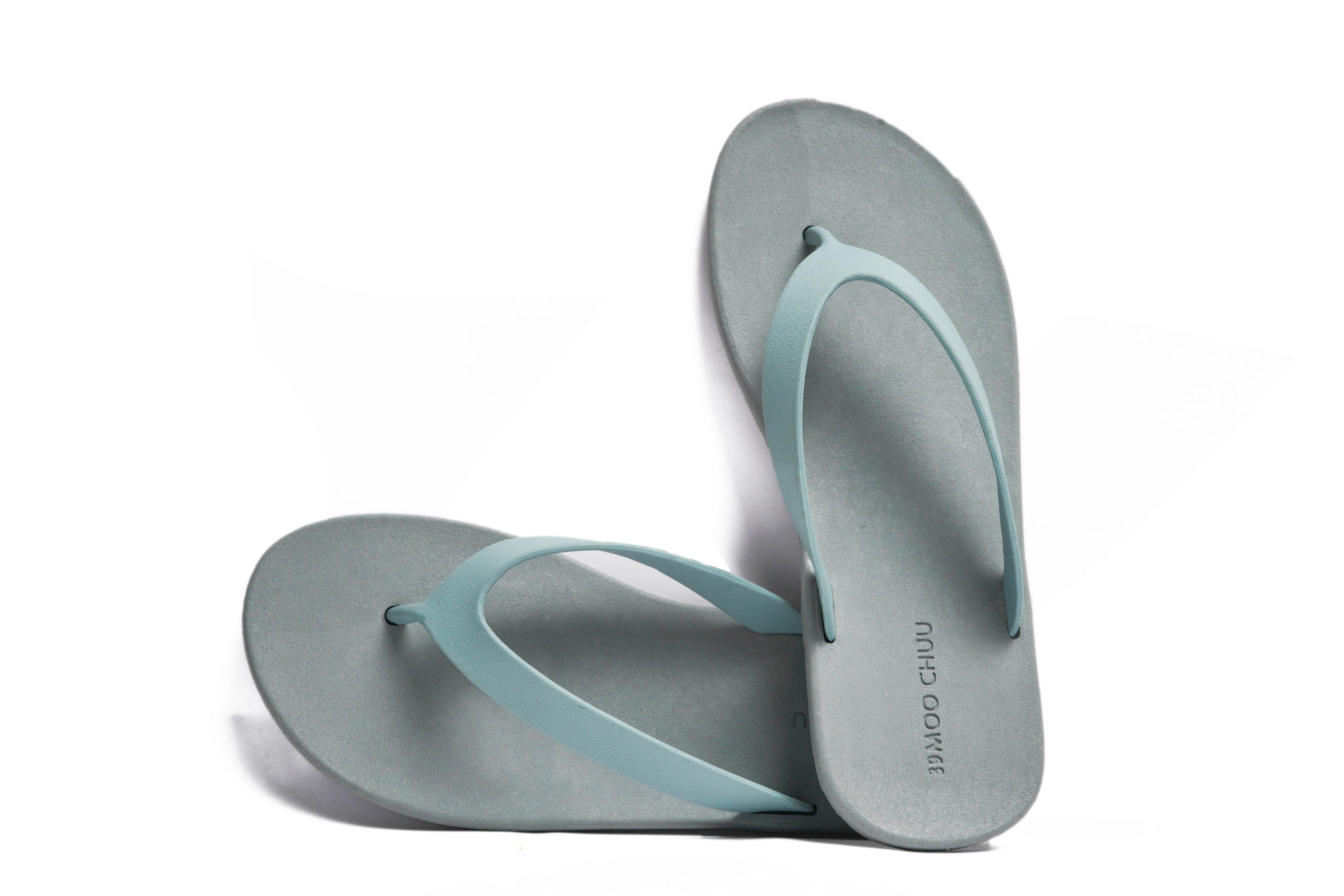 Flippy Grey Sole Grey Strap - Moo Chuu India
