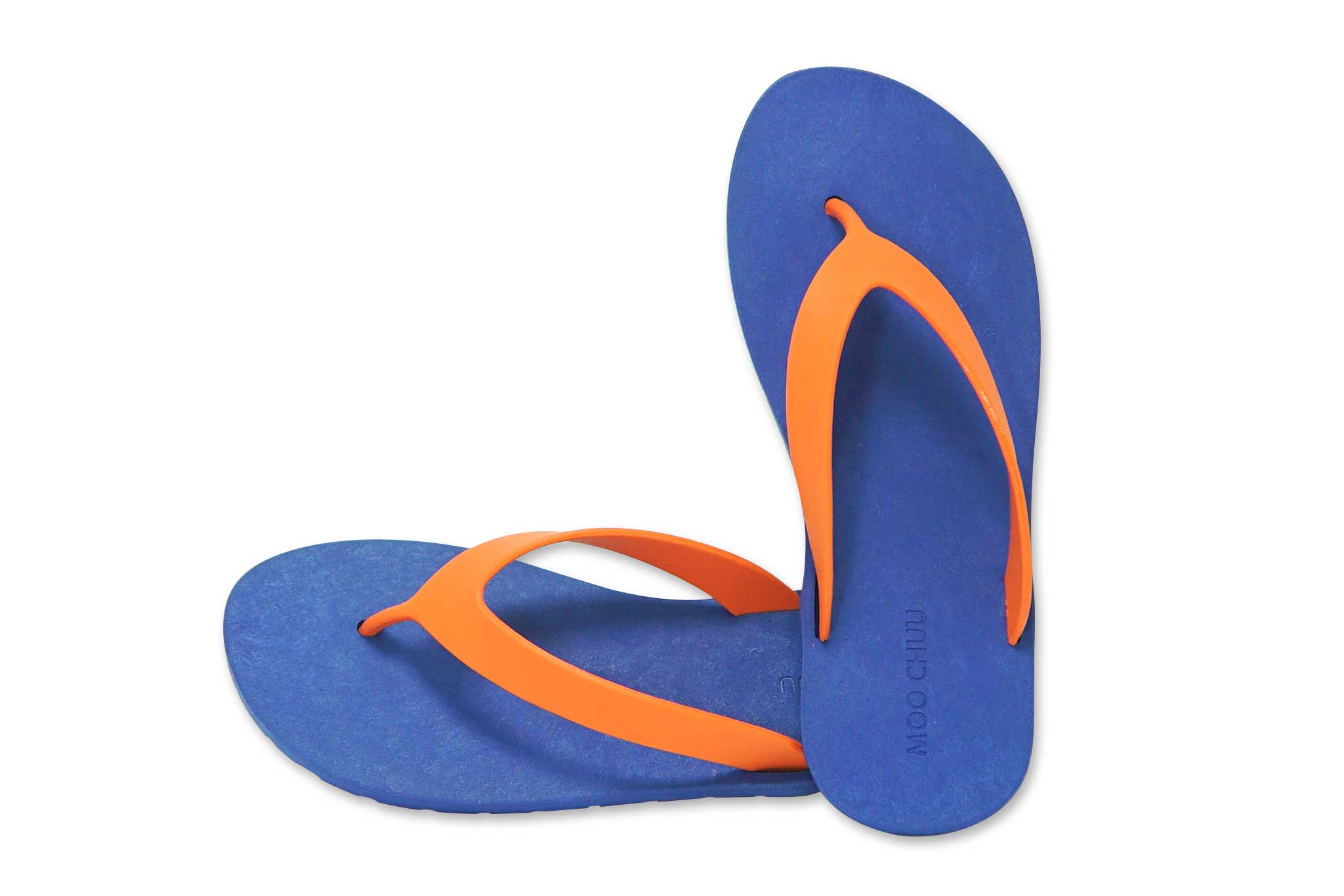 Flippy Blue Sole Orange Strap