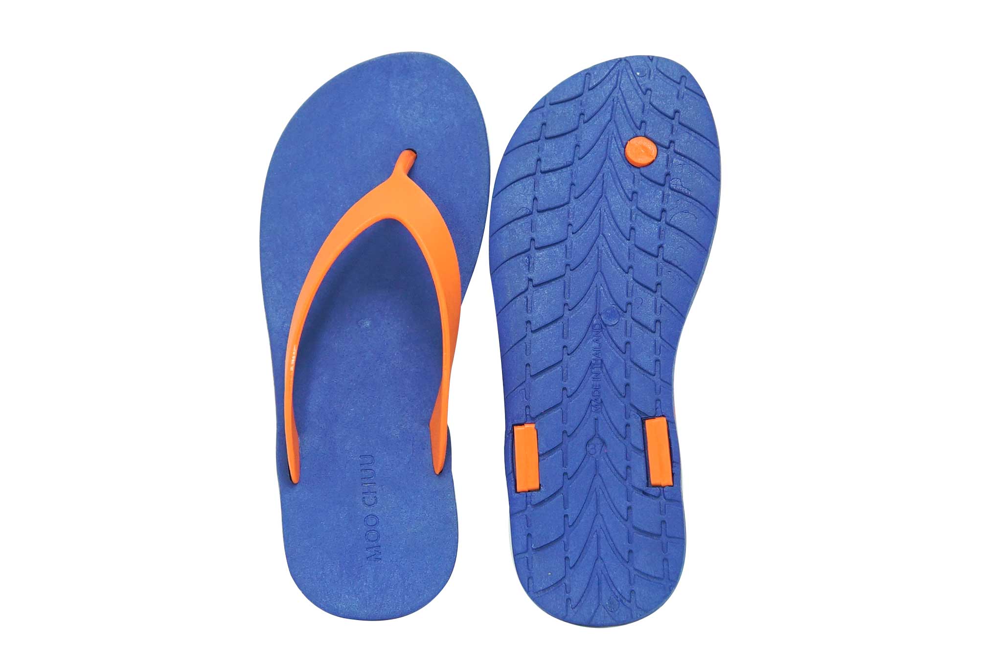 Flippy Blue Sole Orange Strap