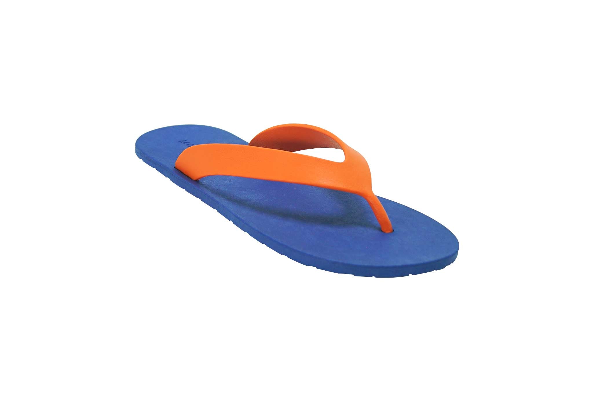 Flippy Blue Sole Orange Strap