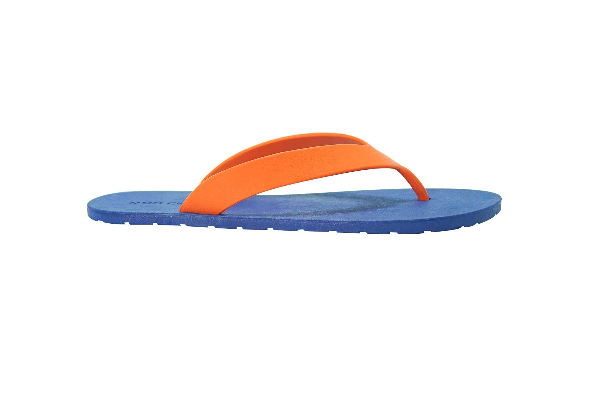 Flippy Blue Sole Orange Strap