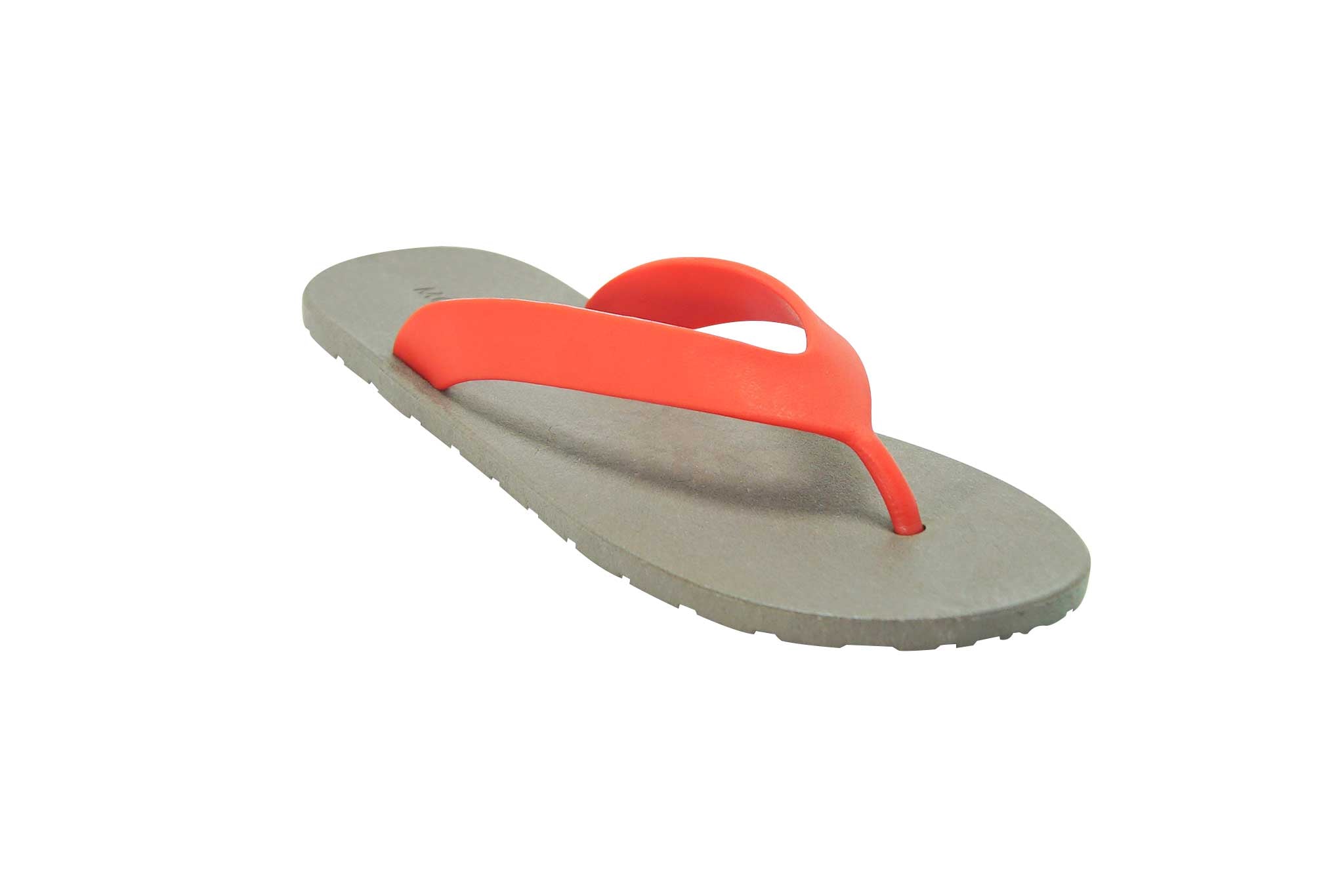 Flippy Brown Sole Red Strap