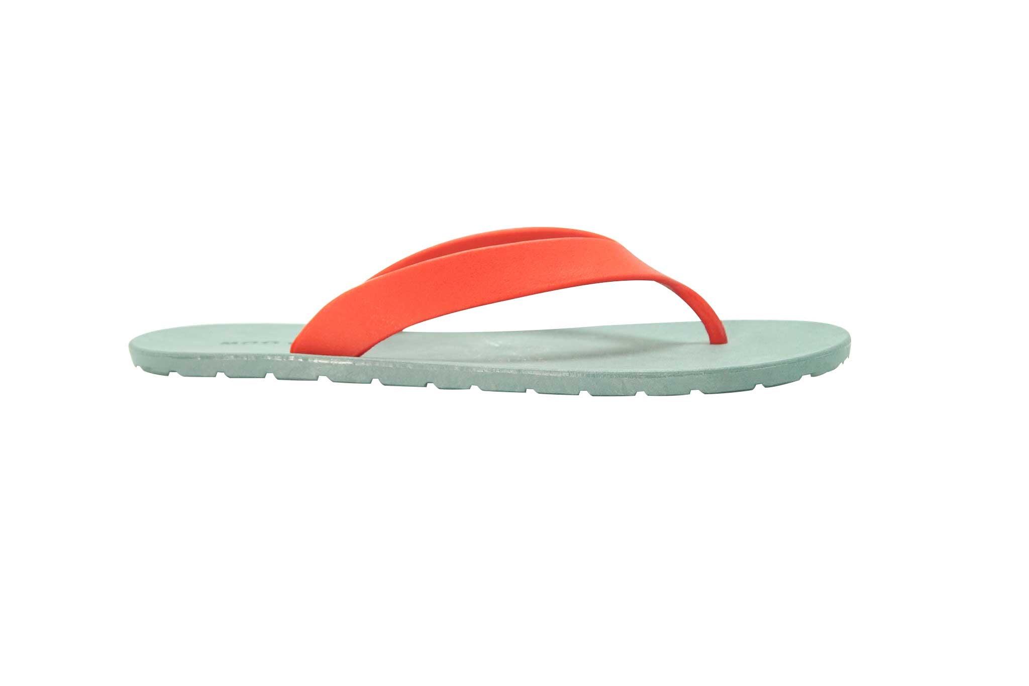 Flippy Grey Sole Red Strap