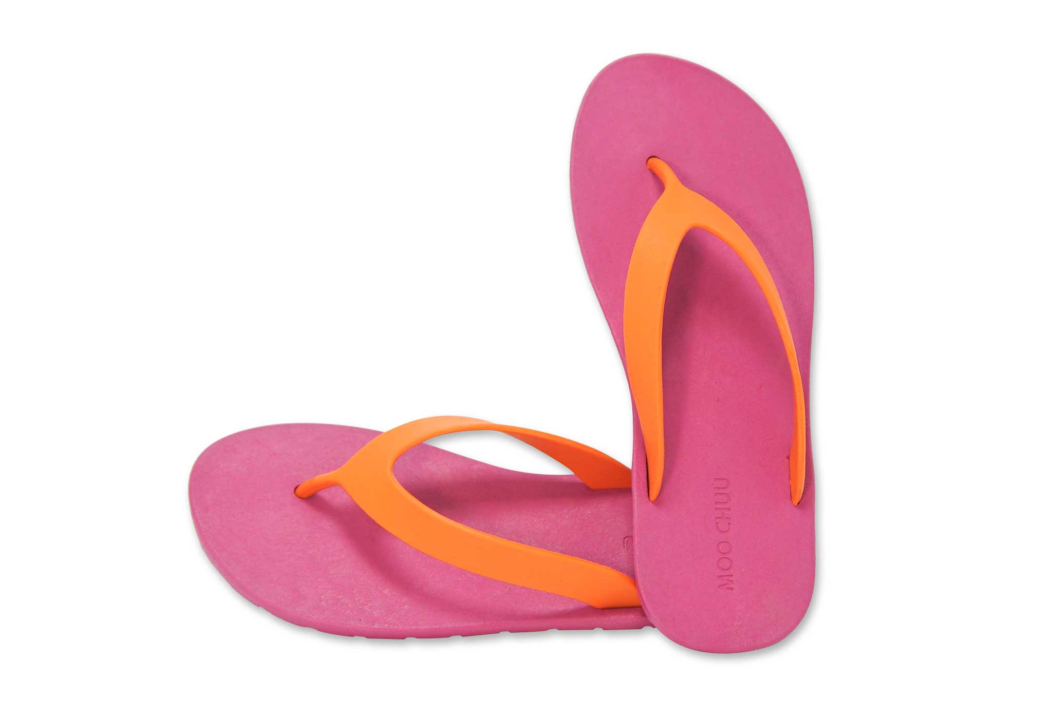 Flippy Pink Sole Orange Strap