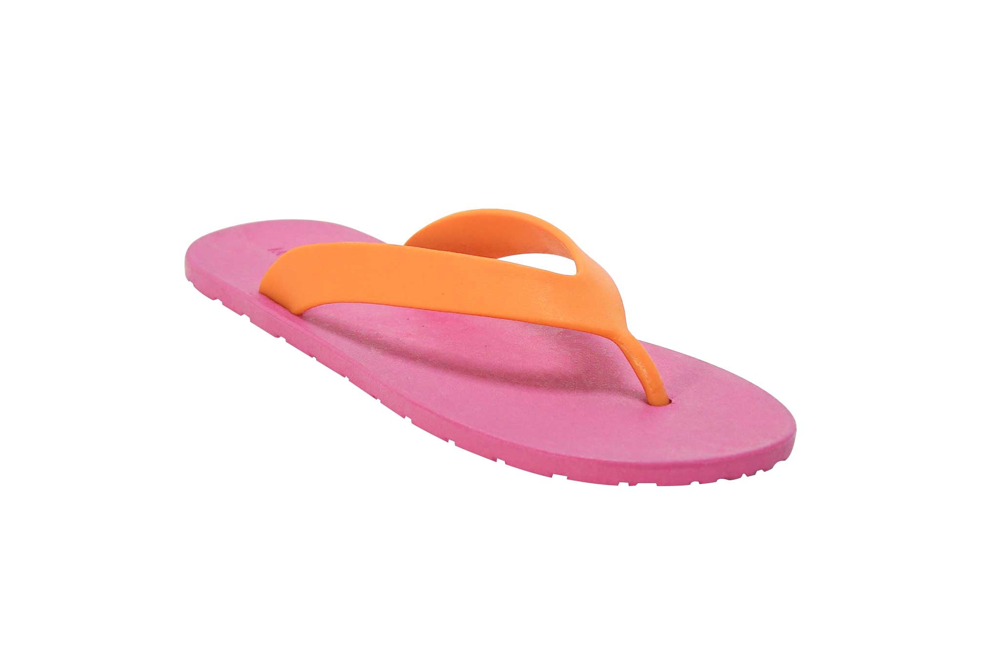 Flippy Pink Sole Orange Strap