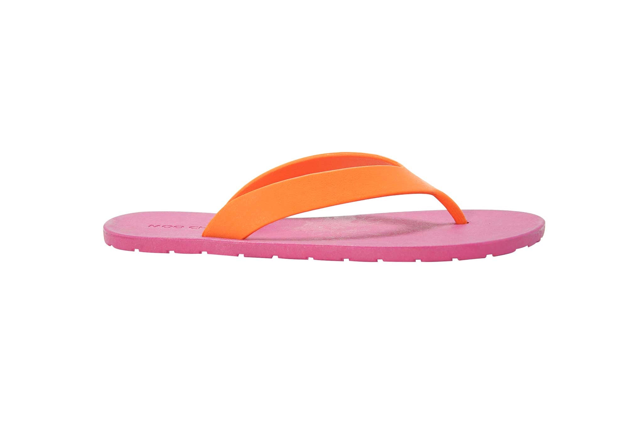 Flippy Pink Sole Orange Strap