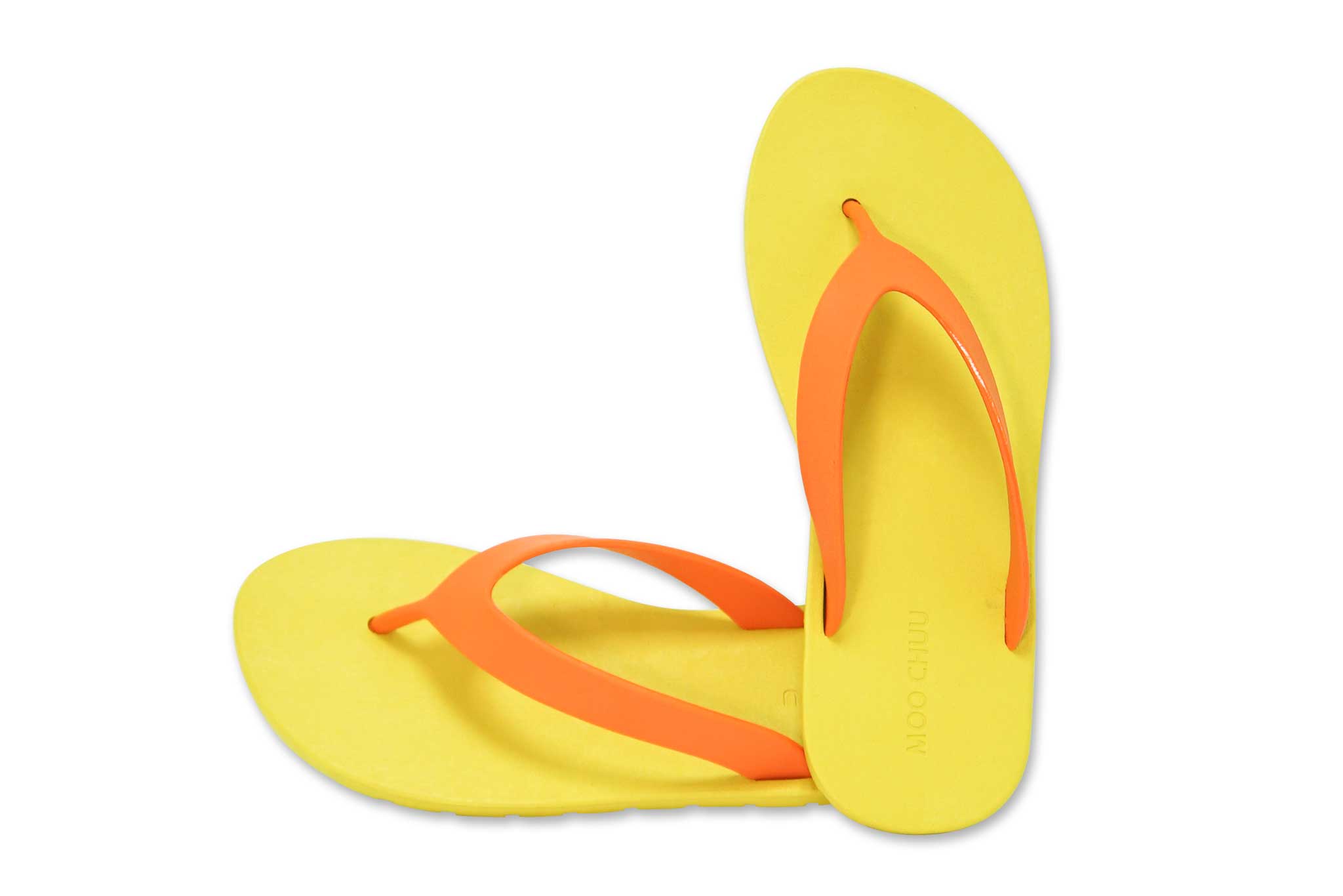 Flippy Yellow Sole Orange Strap