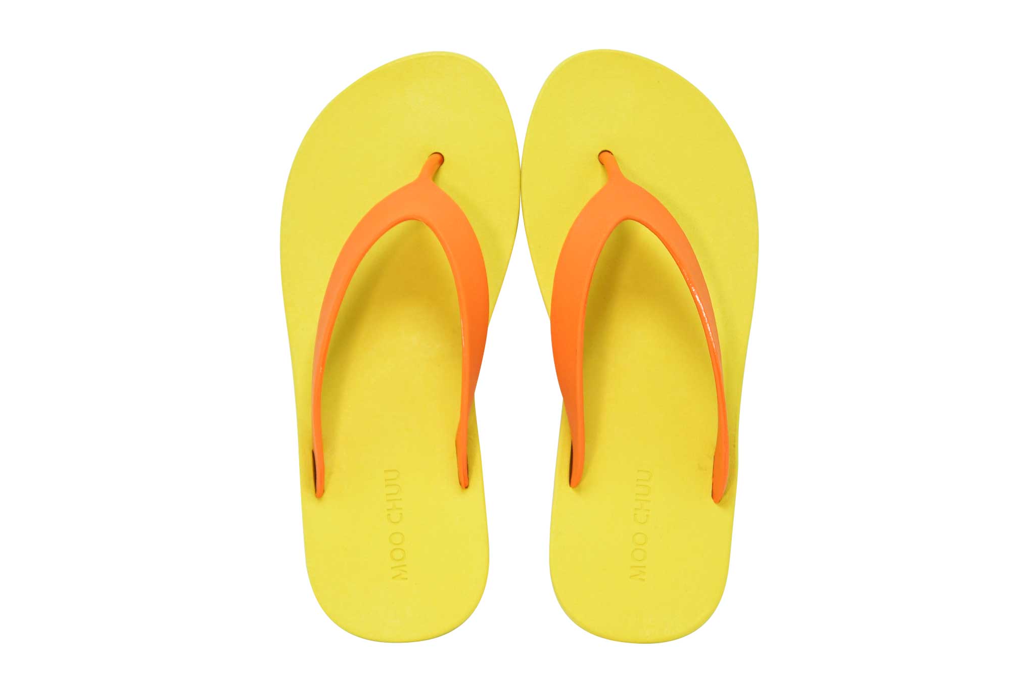 Flippy Yellow Sole Orange Strap