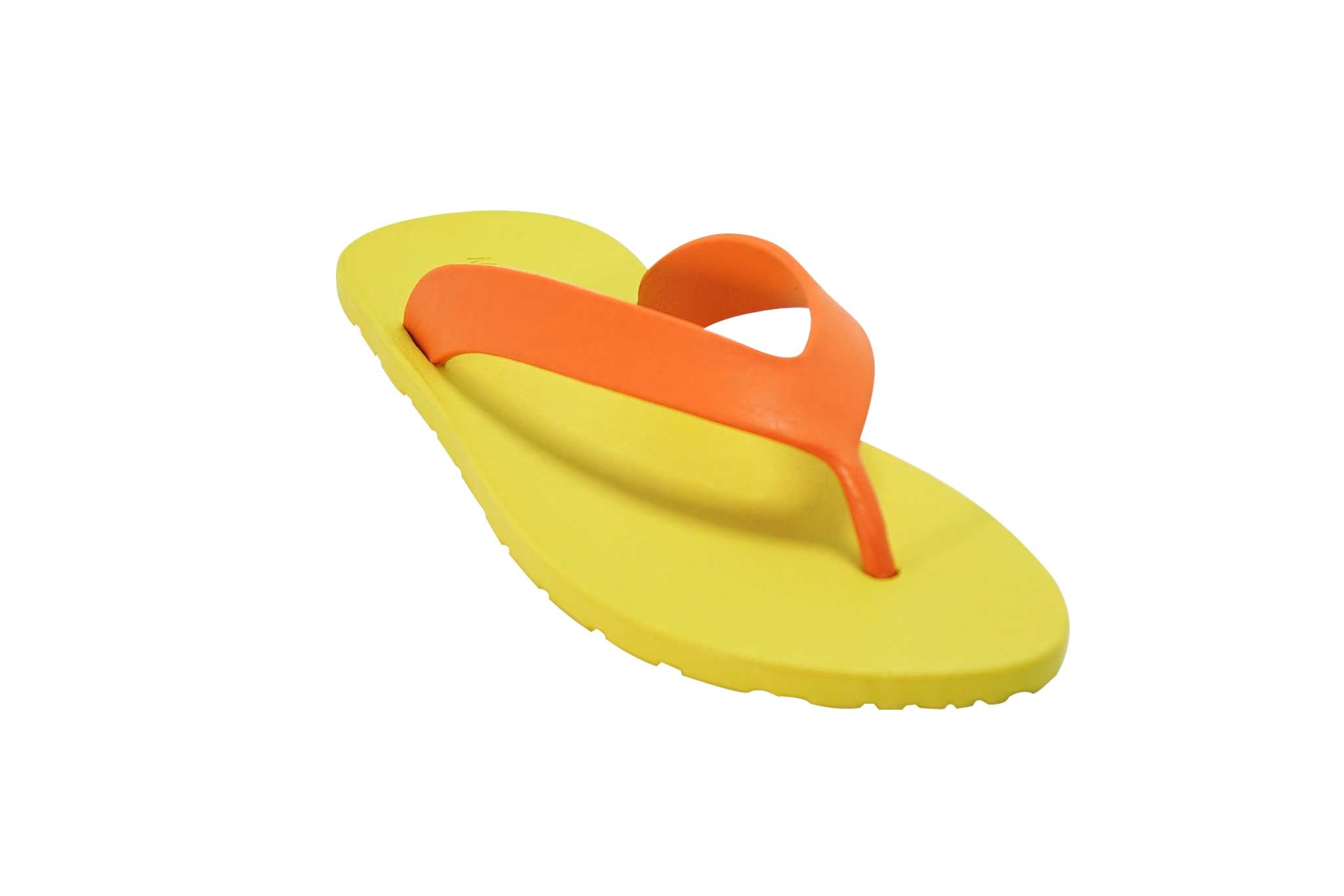 Flippy Yellow Sole Orange Strap