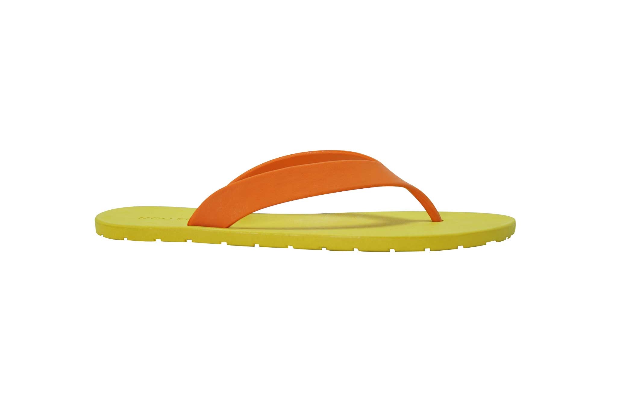 Flippy Yellow Sole Orange Strap