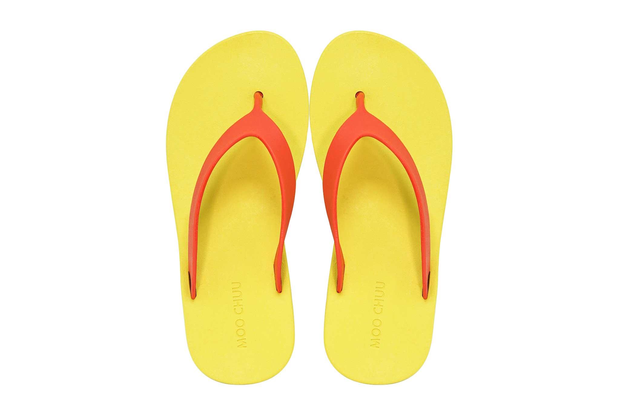 Flippy Yellow Sole Red Strap