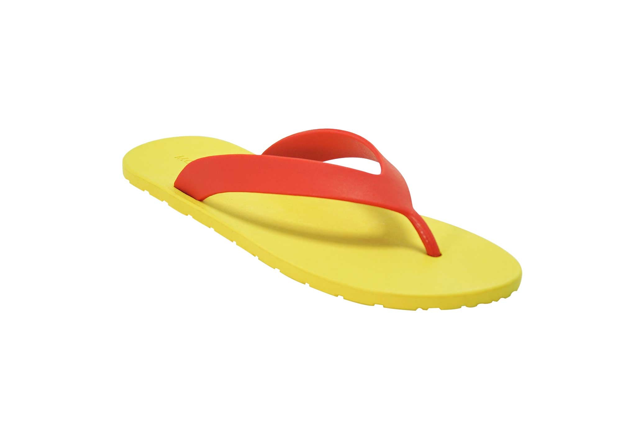Flippy Yellow Sole Red Strap