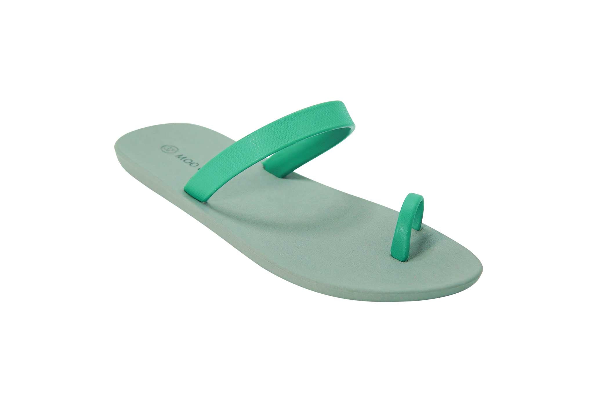 Sweety Pop Grey Sole Green Strap