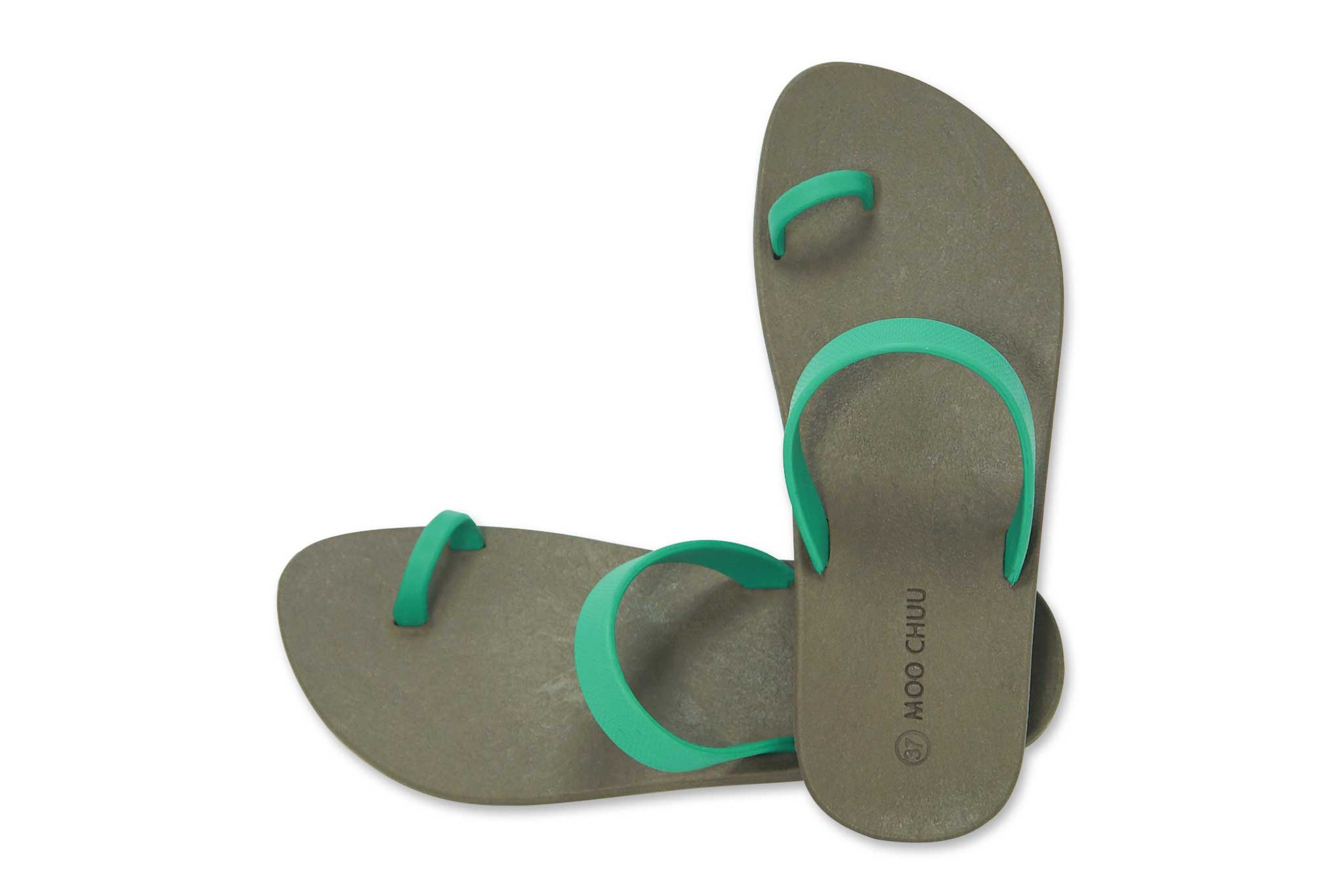 Sweety Pop Brown Sole Green Strap