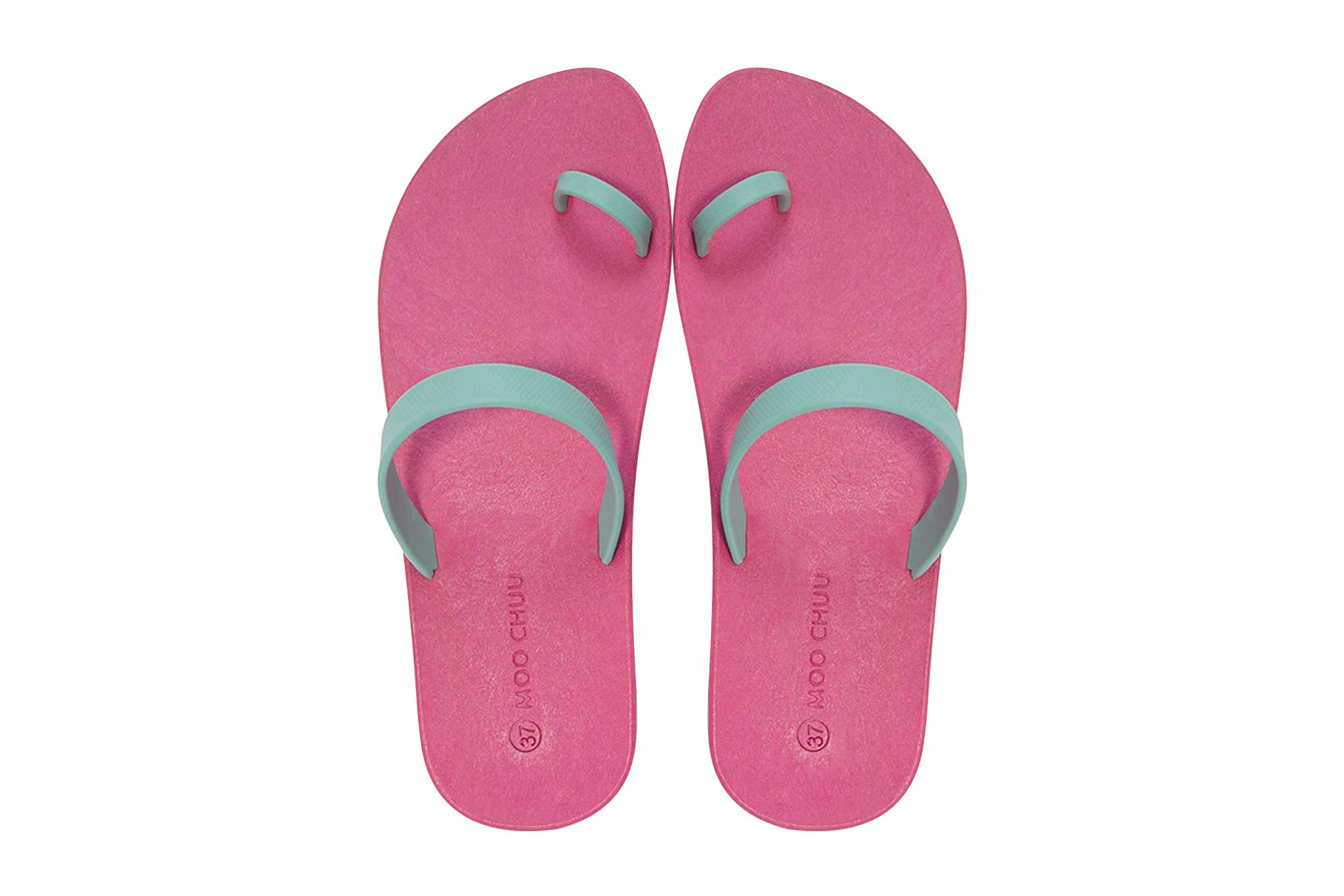 Sweety Pop Pink Sole Grey Strap