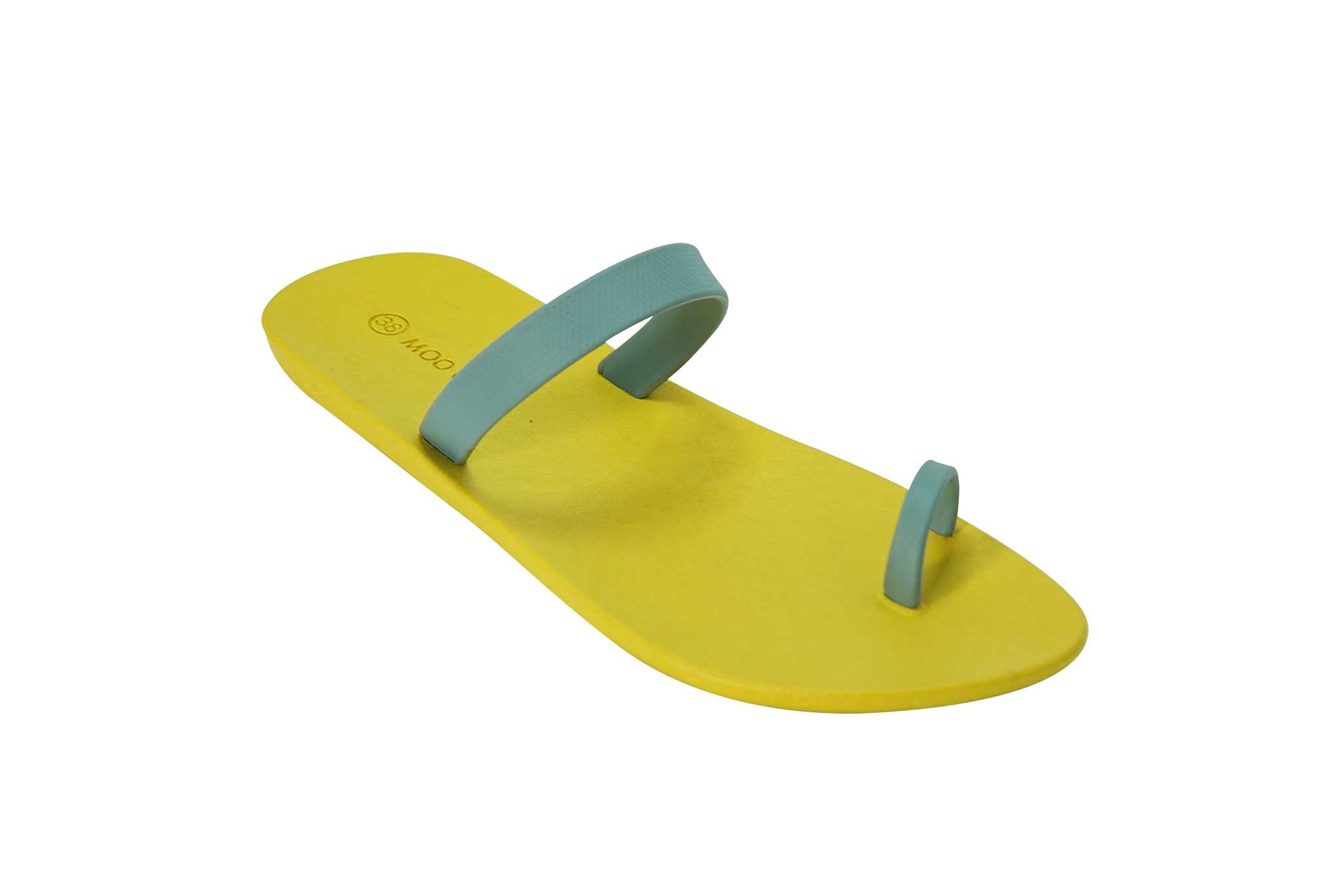 Sweety Pop Yellow Sole Grey Strap