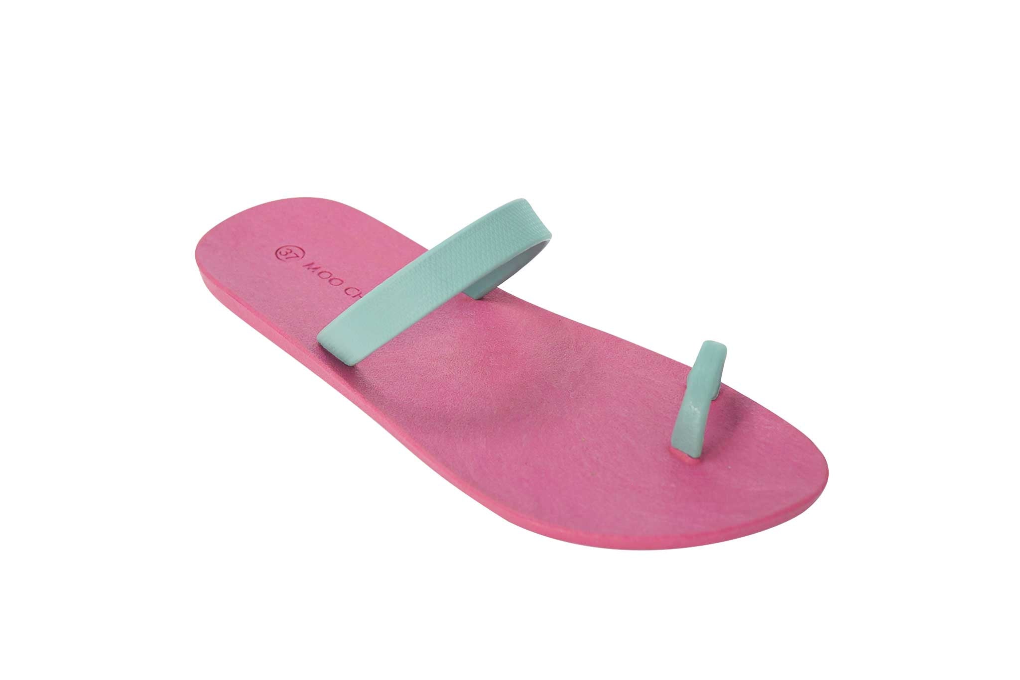 Sweety Pop Pink Sole Grey Strap