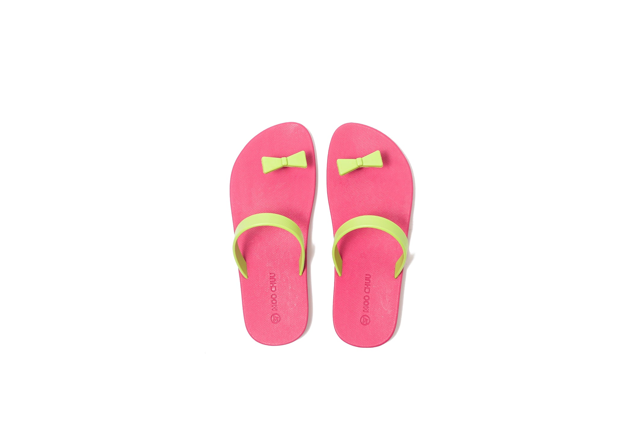 Sweety Bow Pink Sole Lime Strap