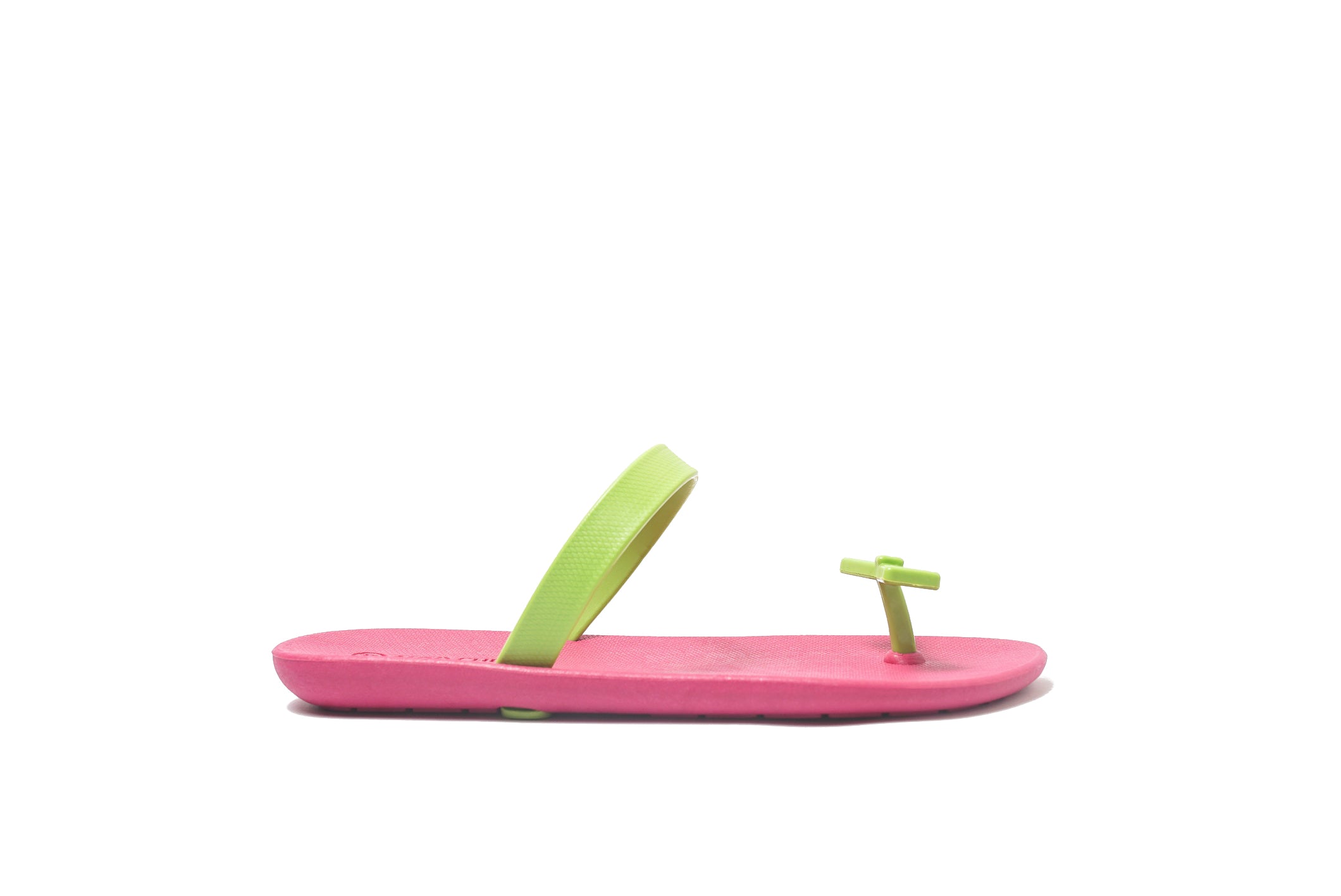 Sweety Bow Pink Sole Lime Strap