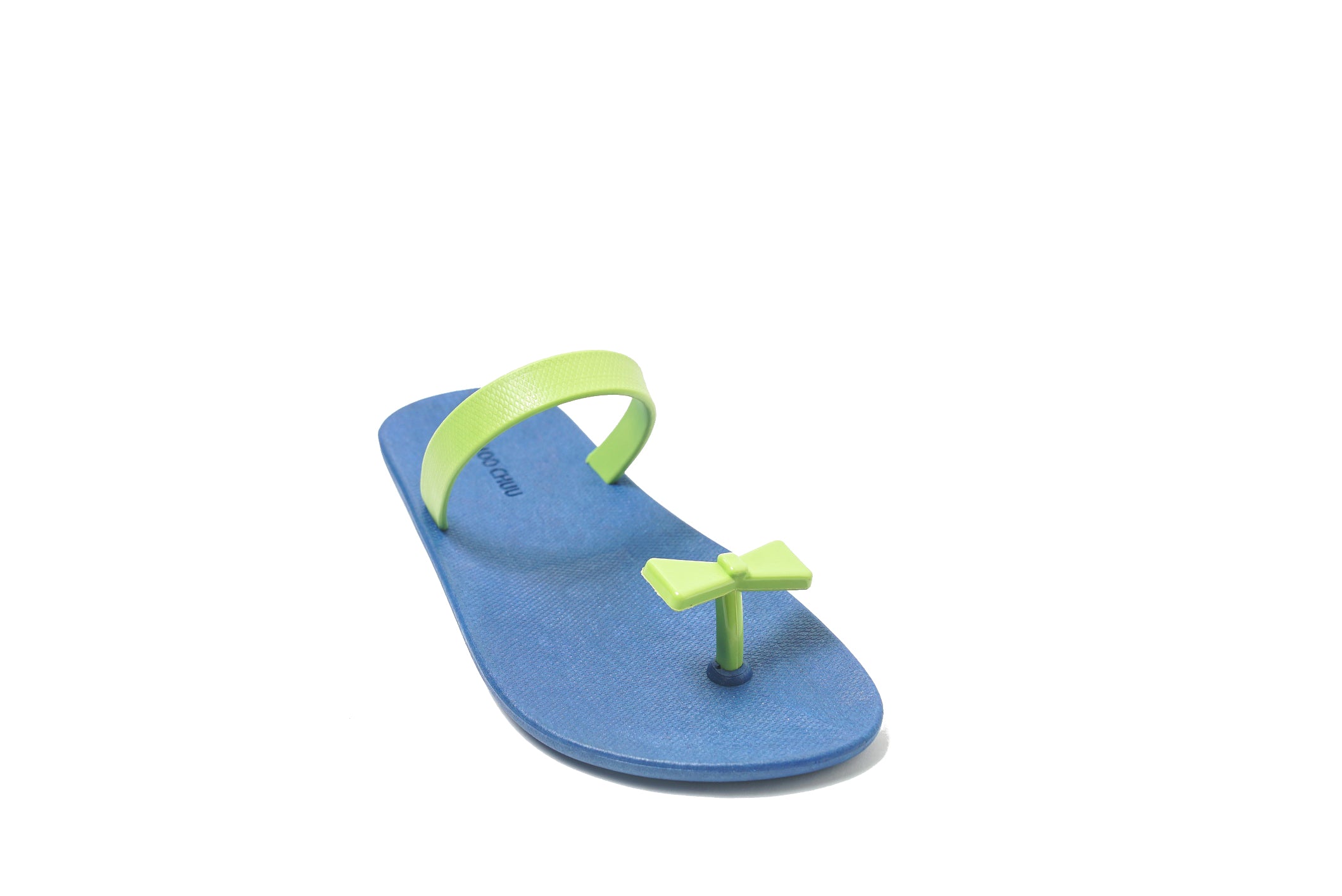 Sweety Bow Blue Sole Lime Strap