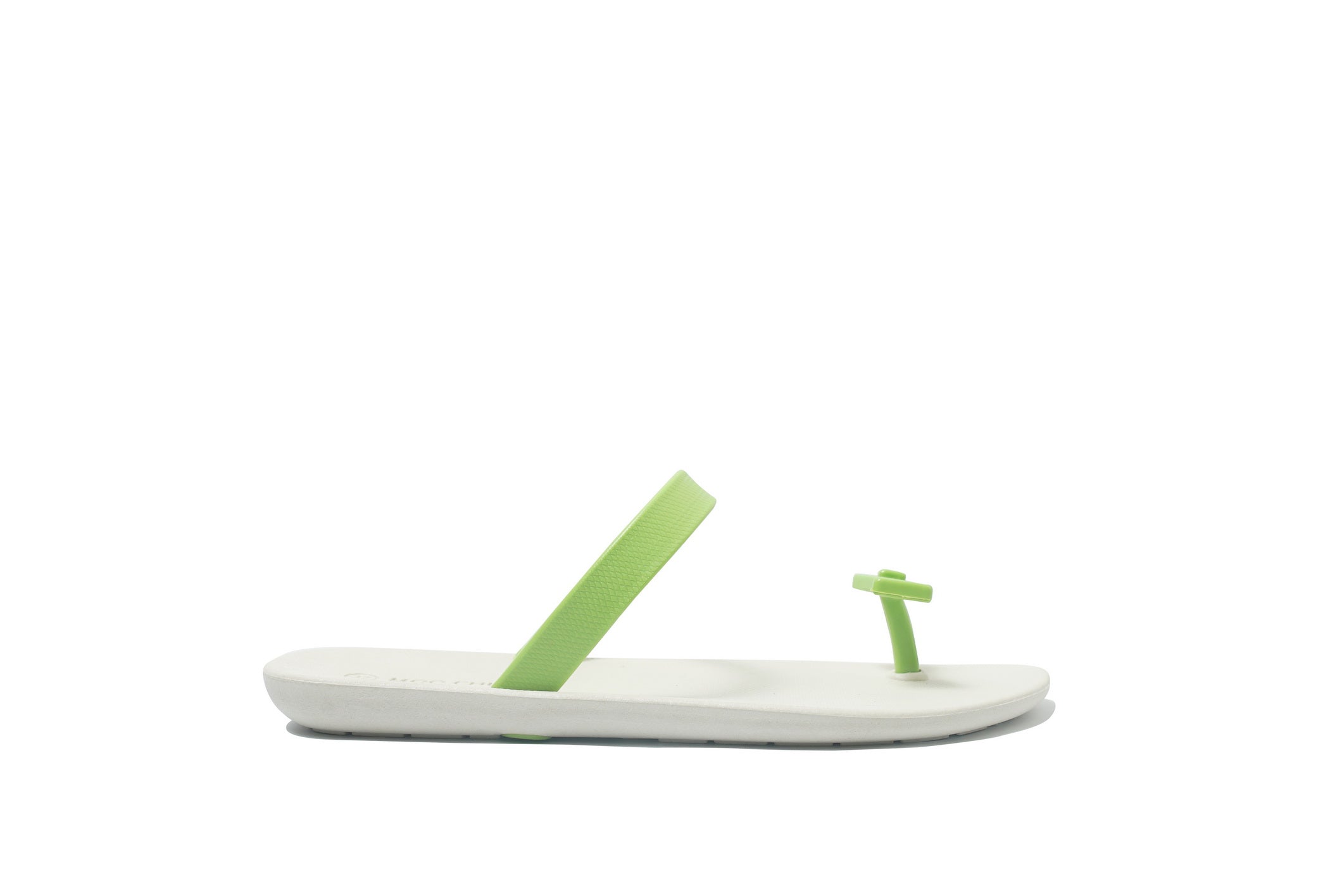 Sweety Bow White Sole Lime Strap