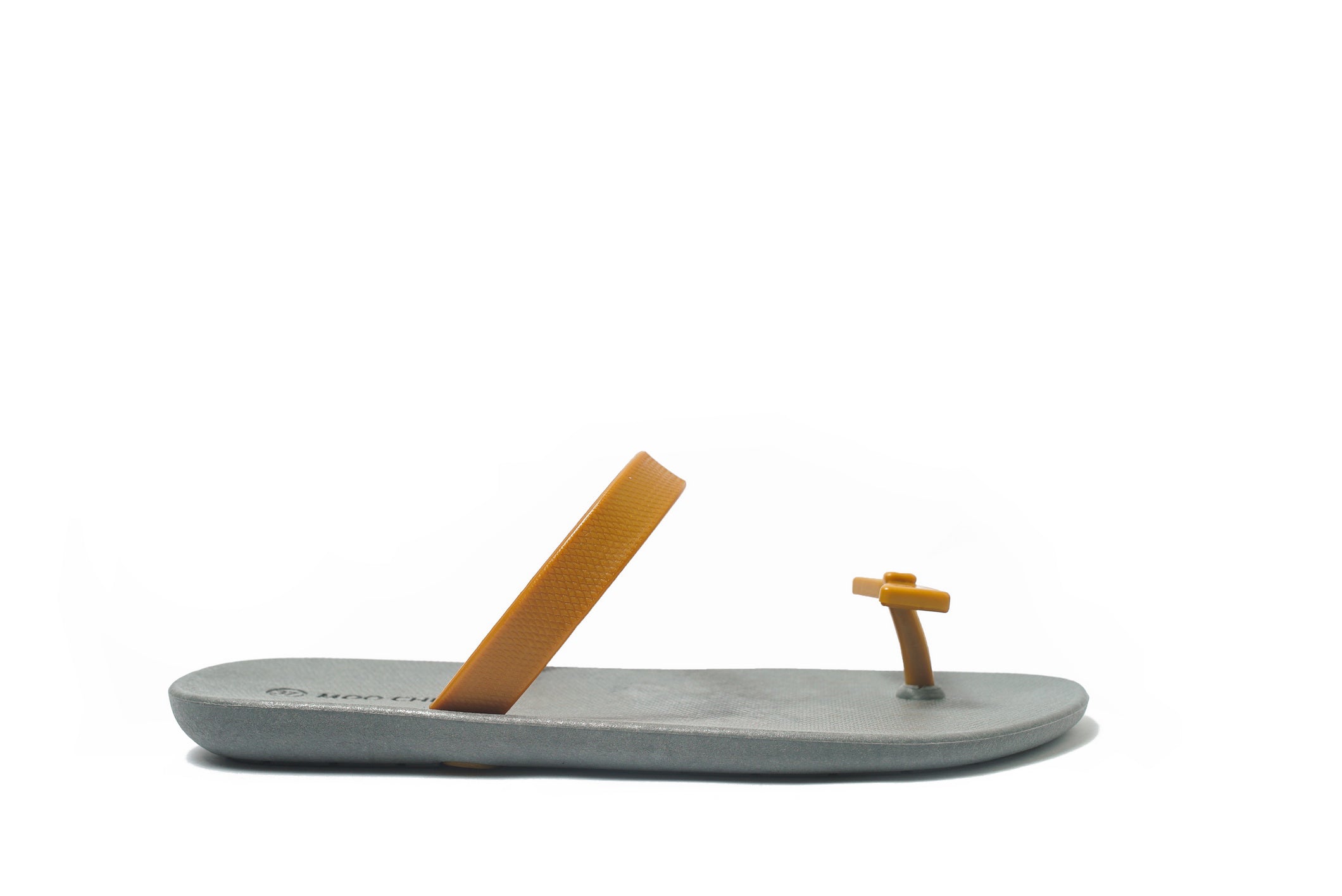 Sweety Bow Grey Sole Caramel Strap