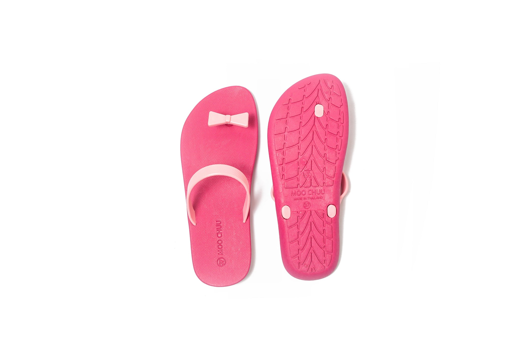 Sweety Bow Pink Sole Light Pink Strap