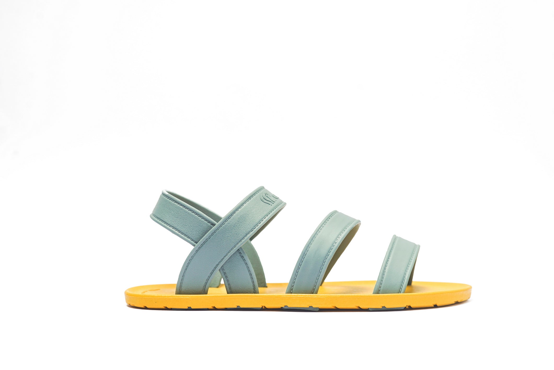 Twin Plus Yellow Sole Grey Strap