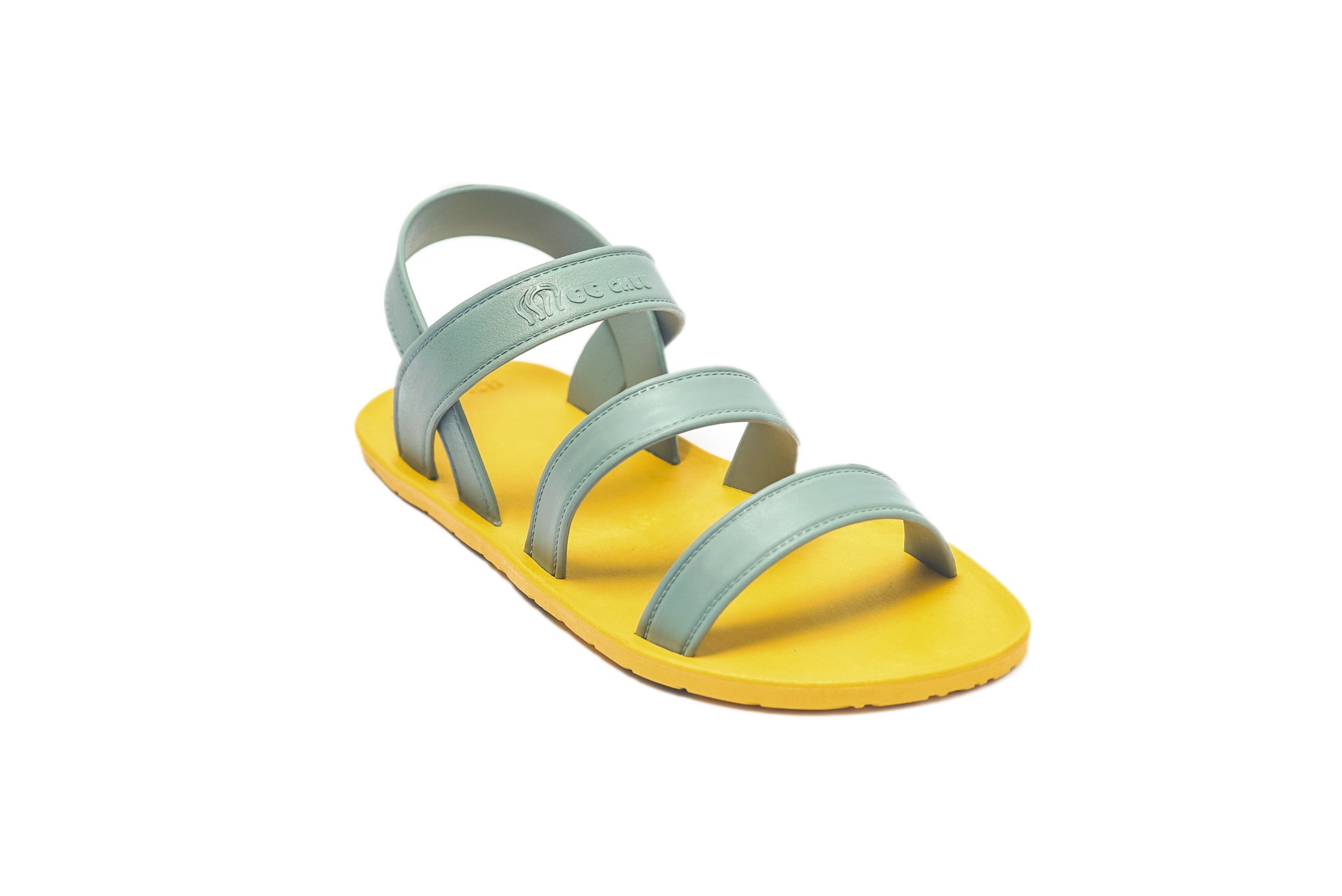 Twin Plus Yellow Sole Grey Strap