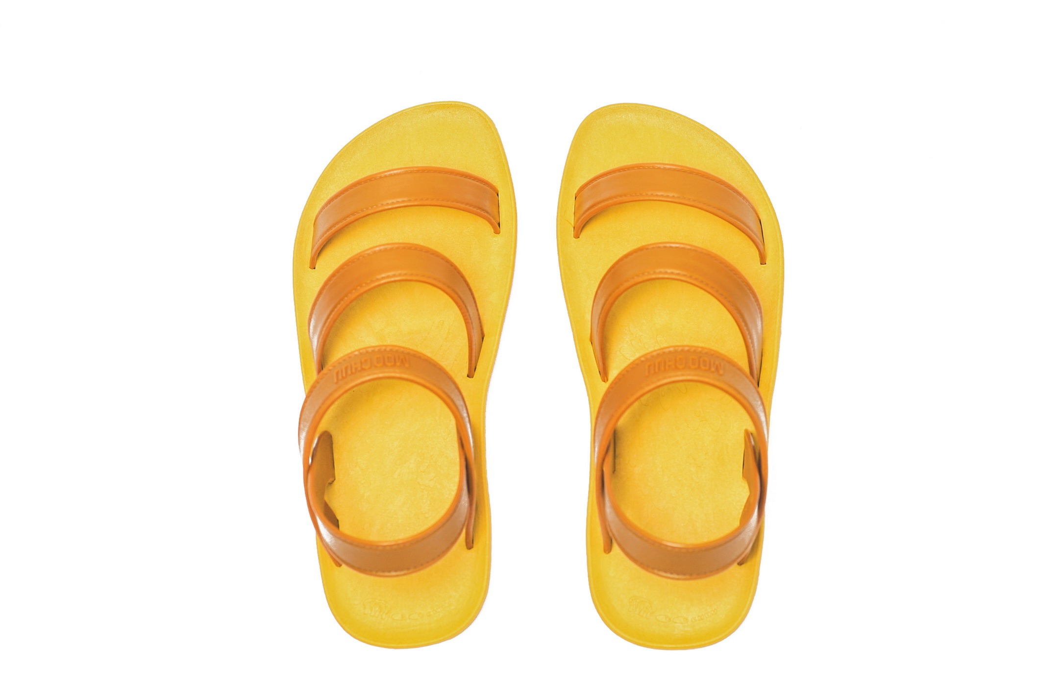 Twin Plus Yellow Sole Caramel Strap