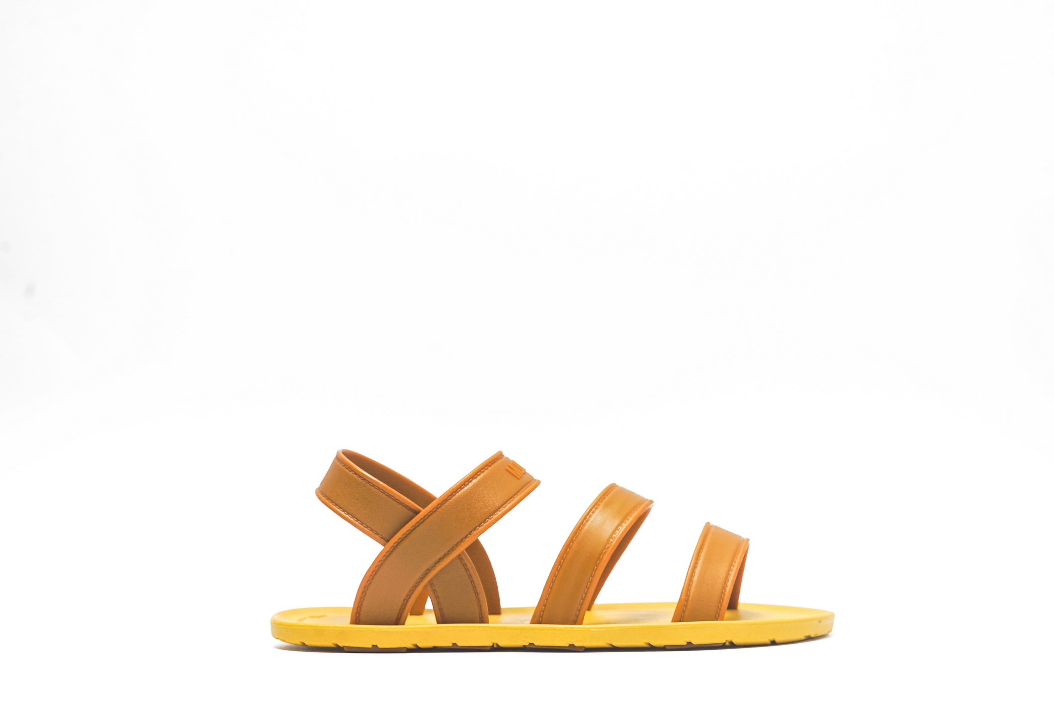 Twin Plus Yellow Sole Caramel Strap