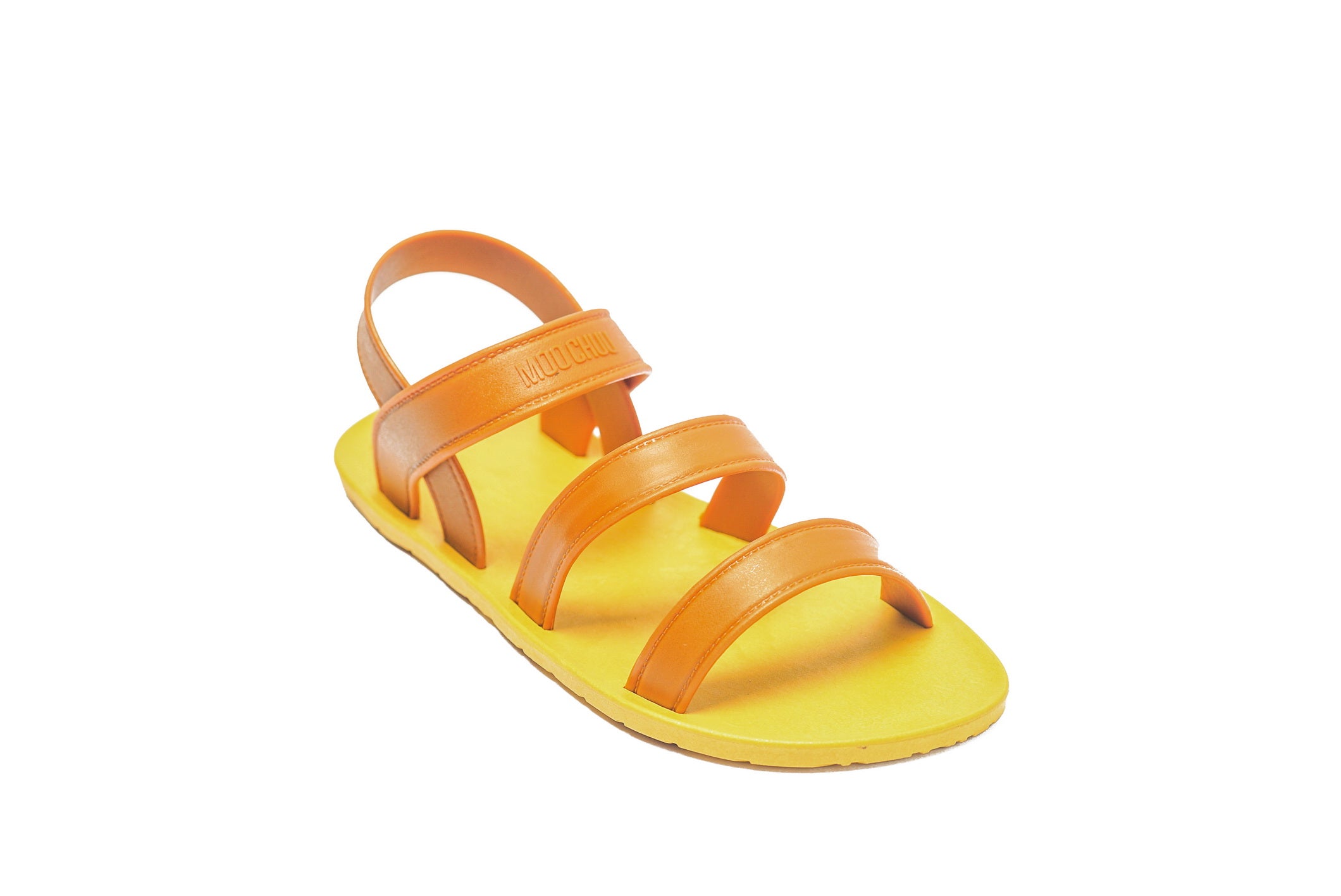 Twin Plus Yellow Sole Caramel Strap