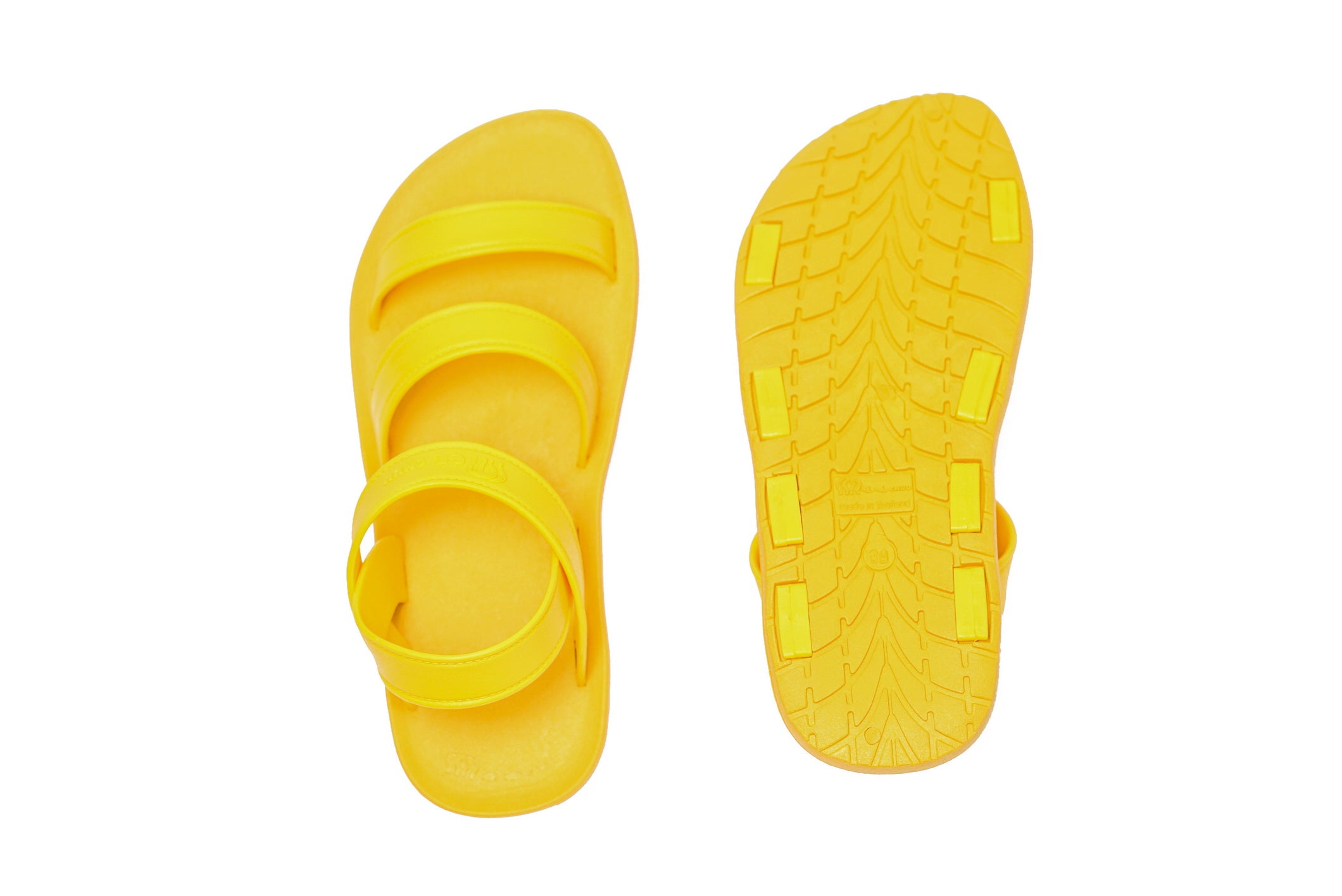 Twin Plus Yellow Sole Yellow Strap