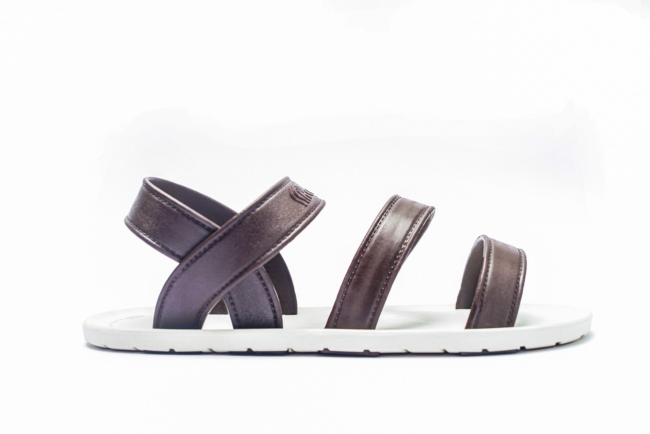 Twin Plus White Sole Brown Strap