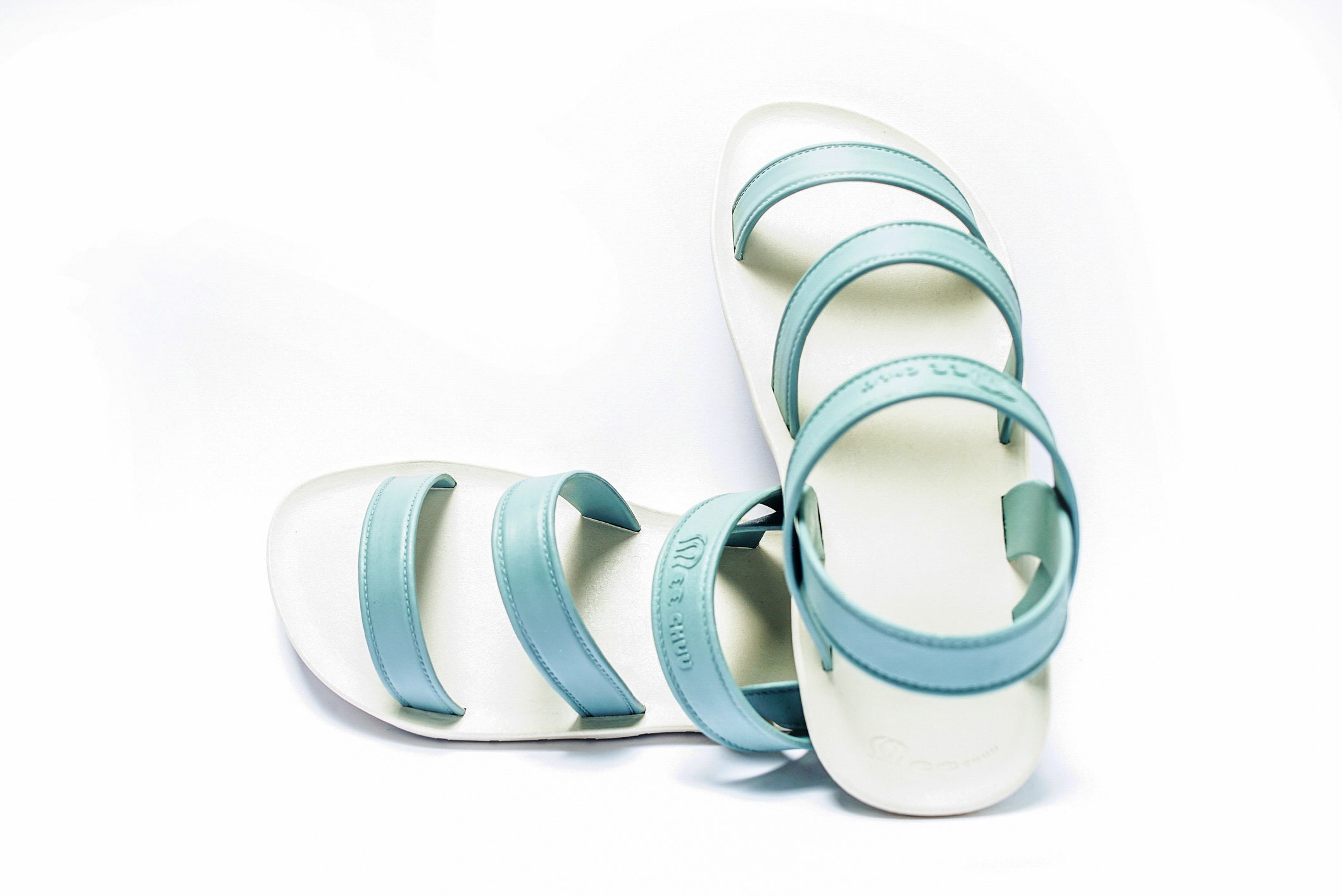 Twin Plus White Sole Grey Strap