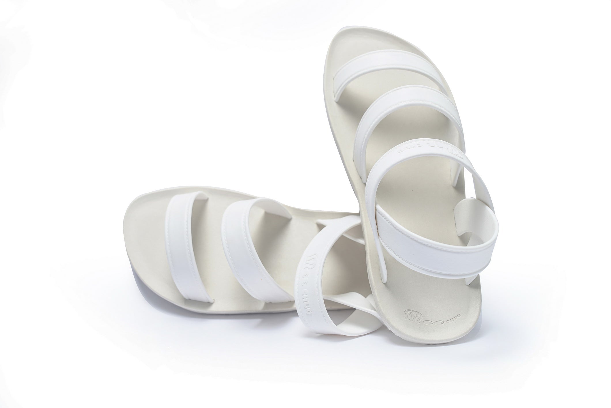 Twin Plus White Sole White Strap