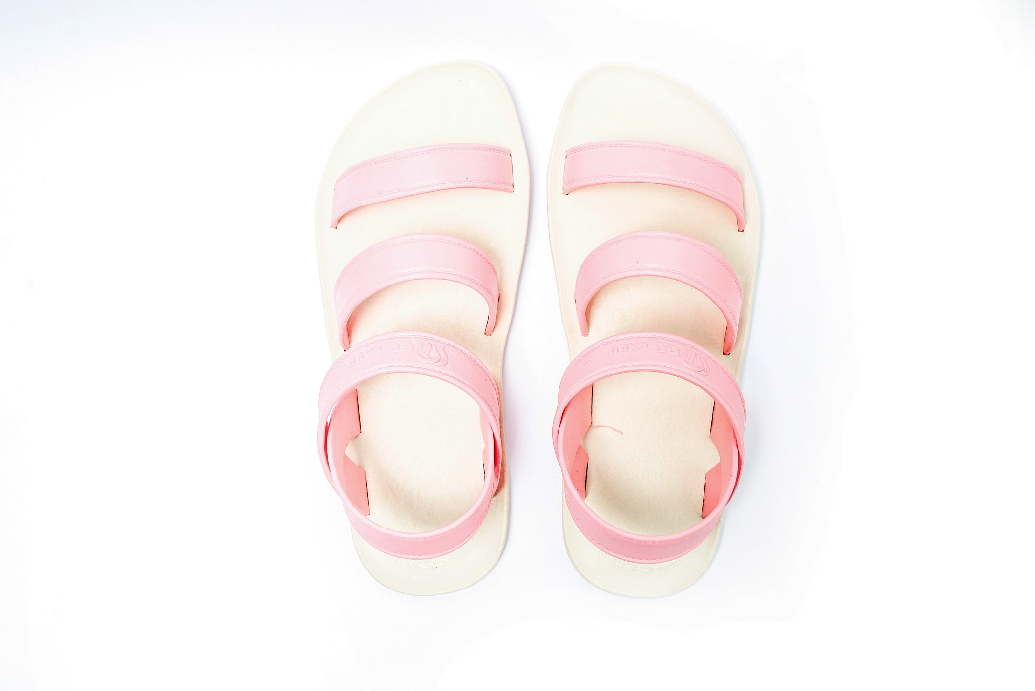 Twin Plus White Sole Light Pink Strap
