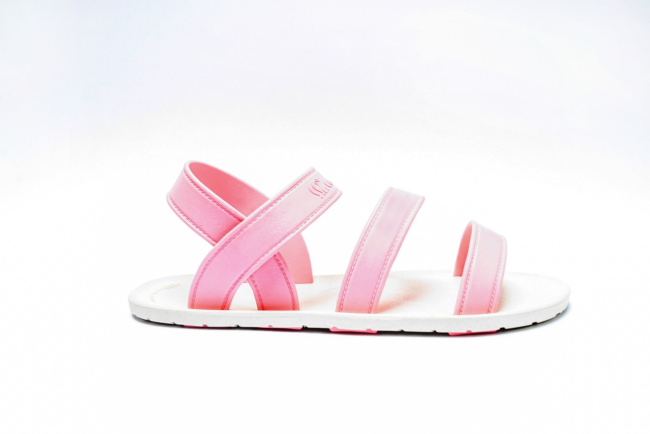 Twin Plus White Sole Light Pink Strap